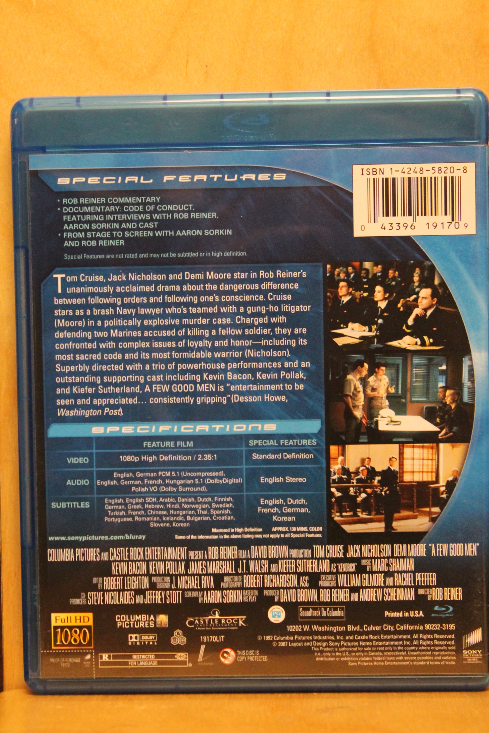 A Few Good Men Blu-ray