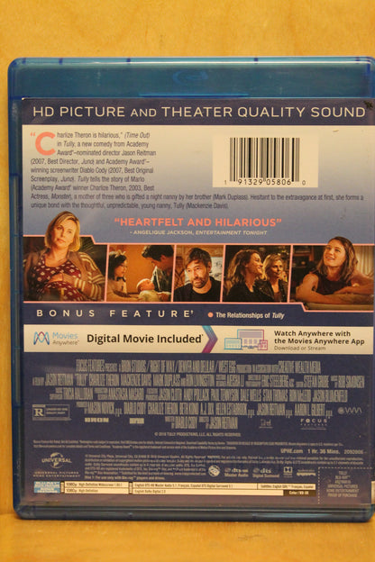 Tully Blu-ray