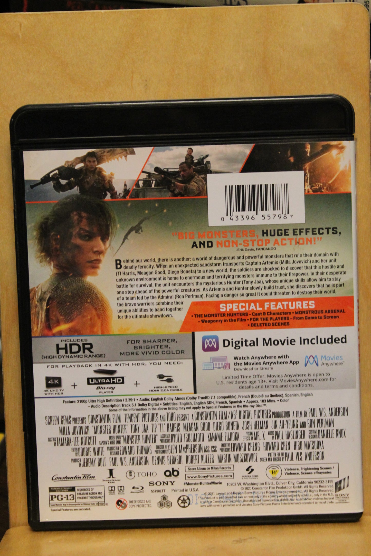 Monster Hunter 4K UHD