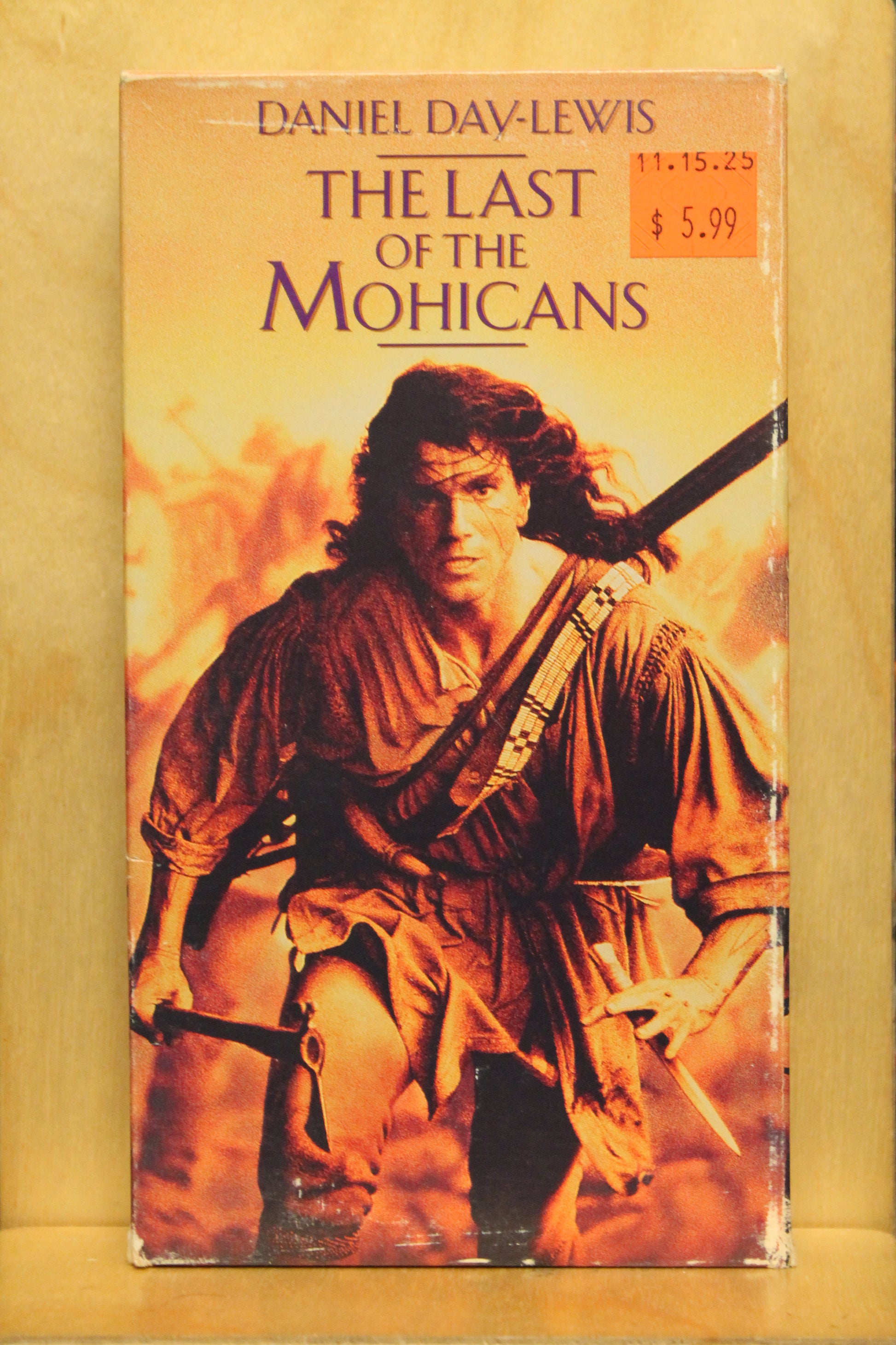 The Last of the Mohicans VHS