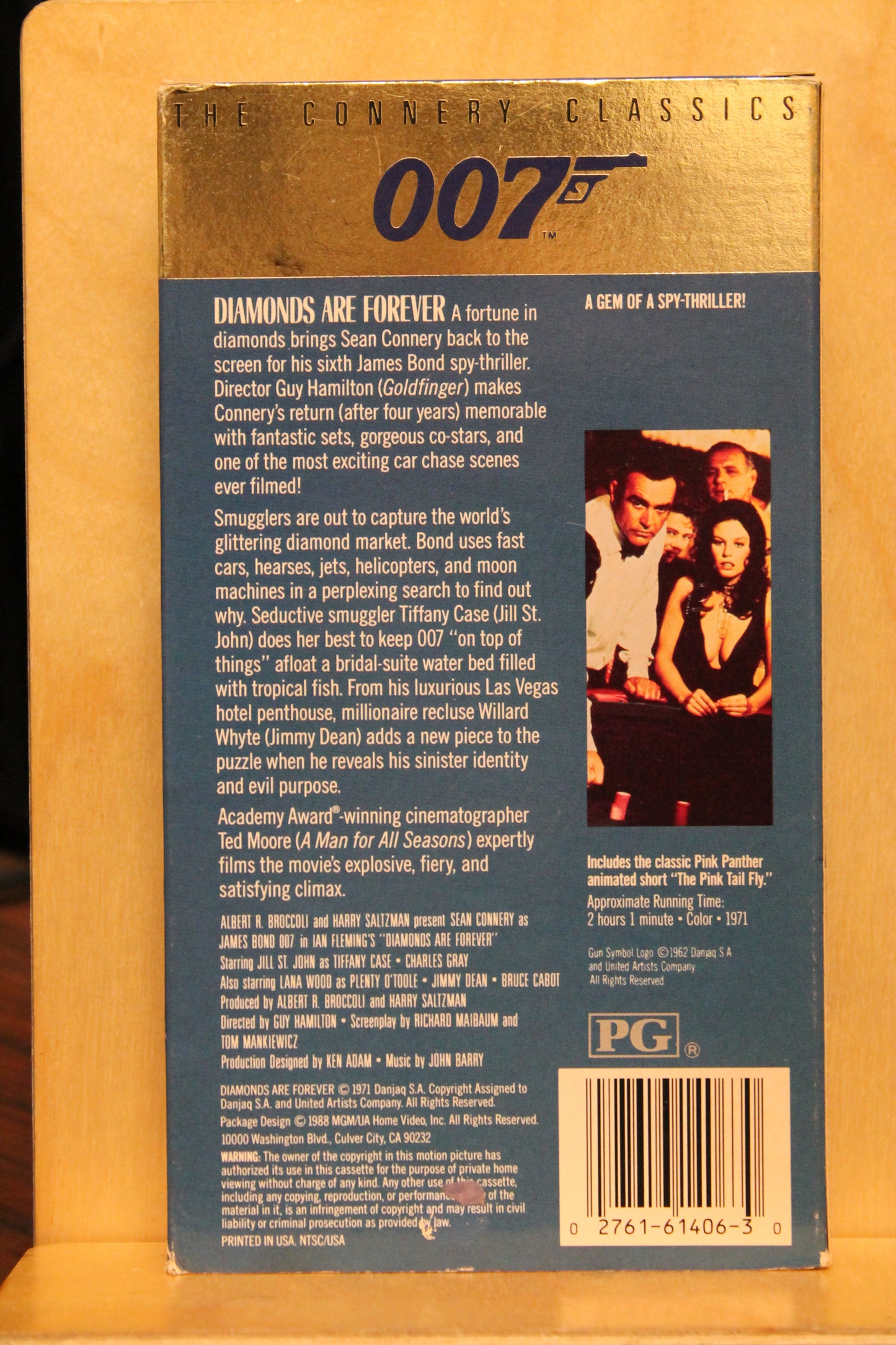 Diamonds Are Forever VHS