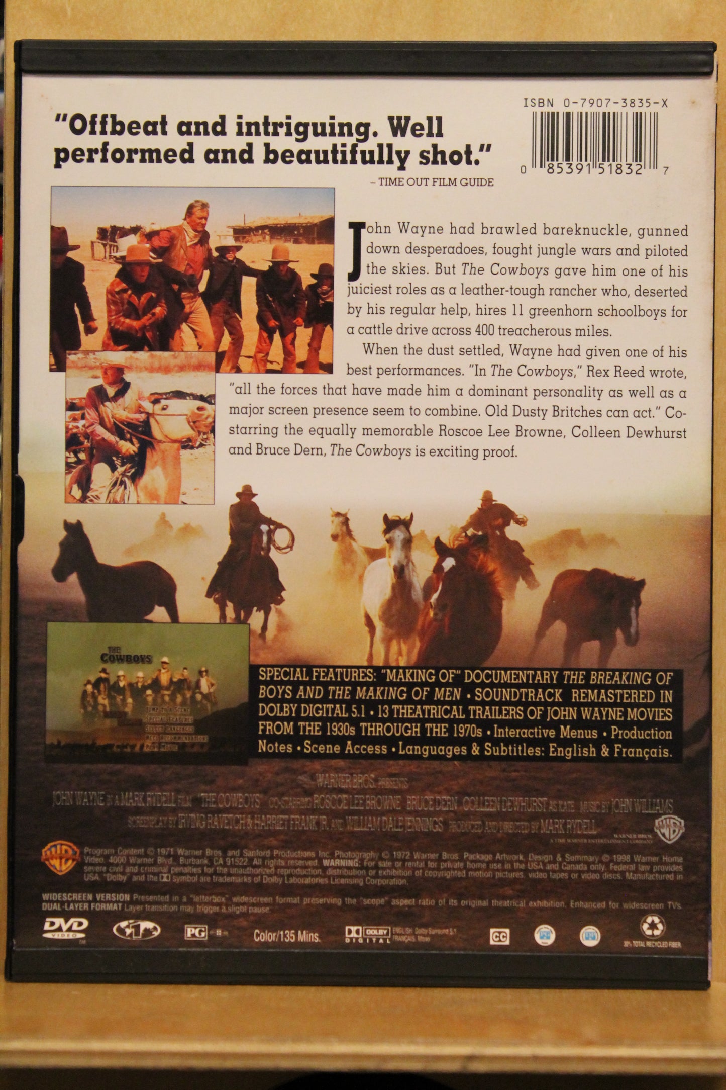 The Cowboys DVD