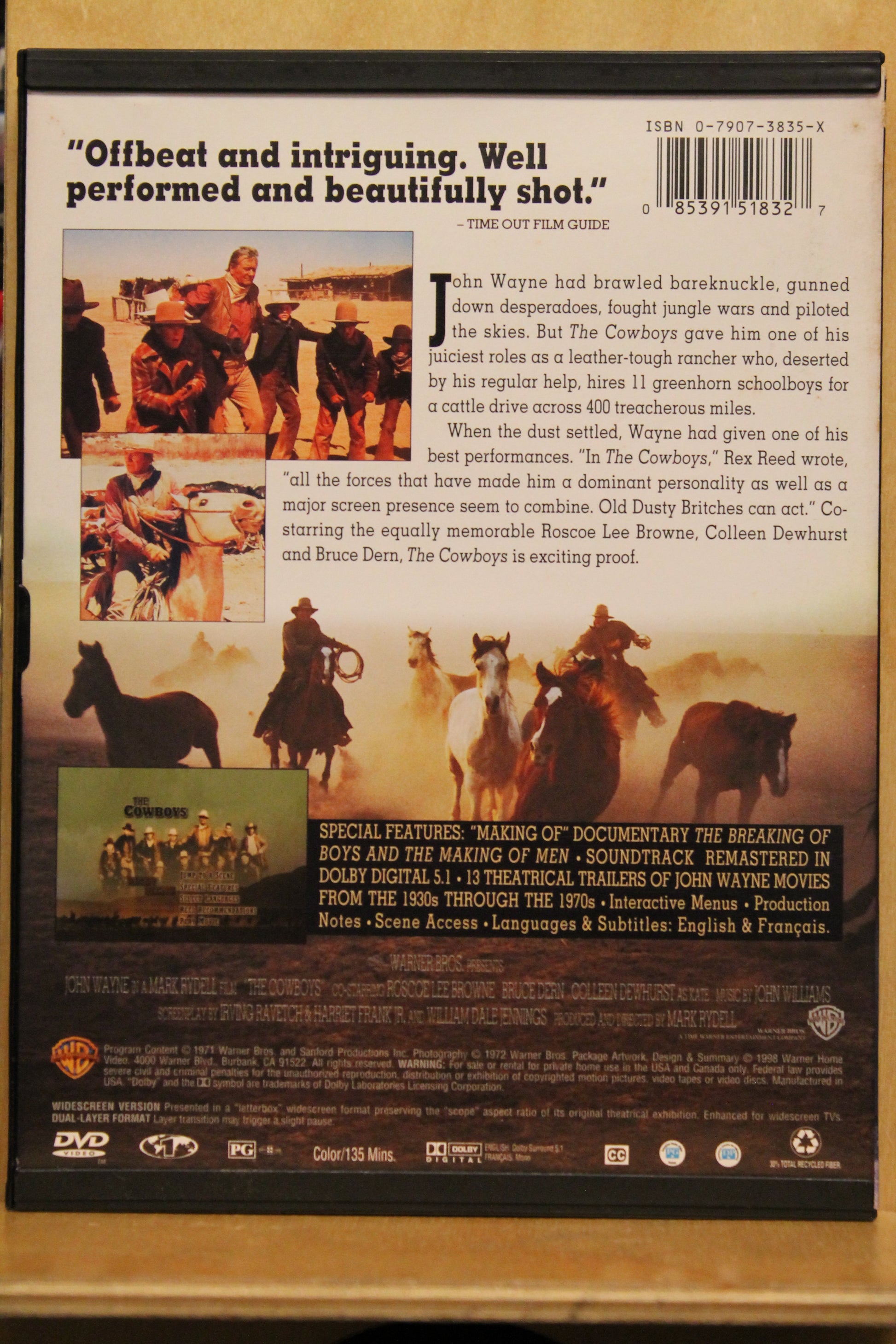The Cowboys DVD