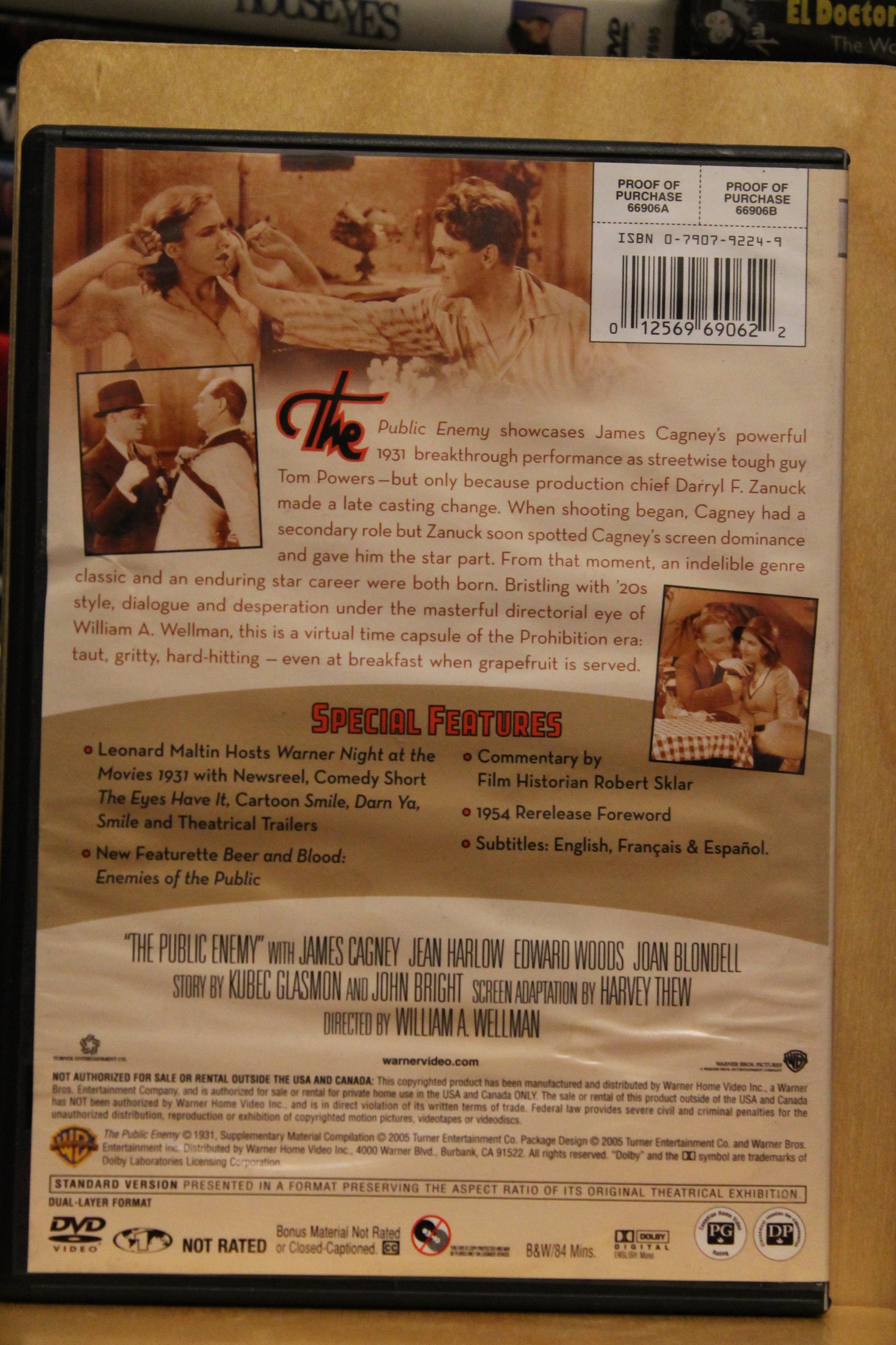 The Public Enemy DVD