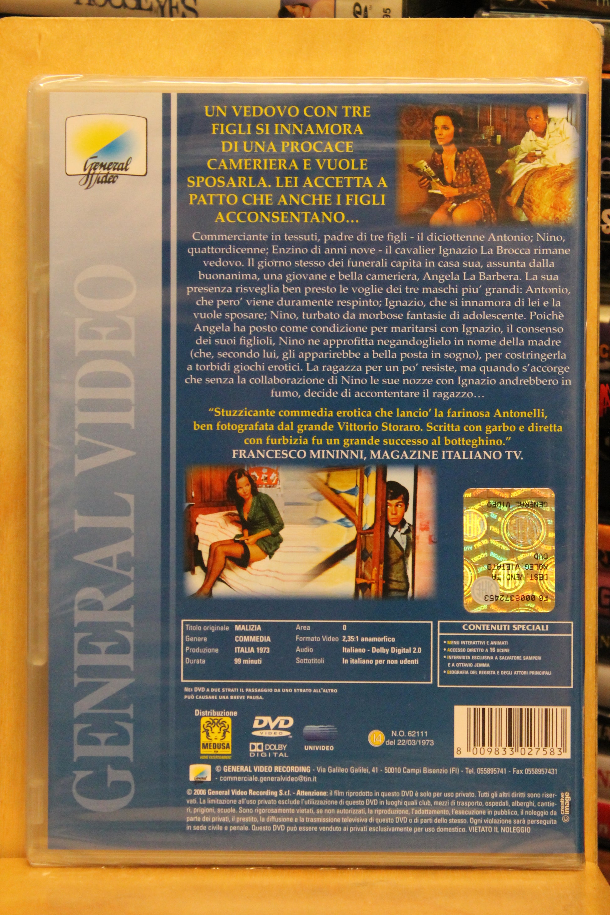 Malicious DVD