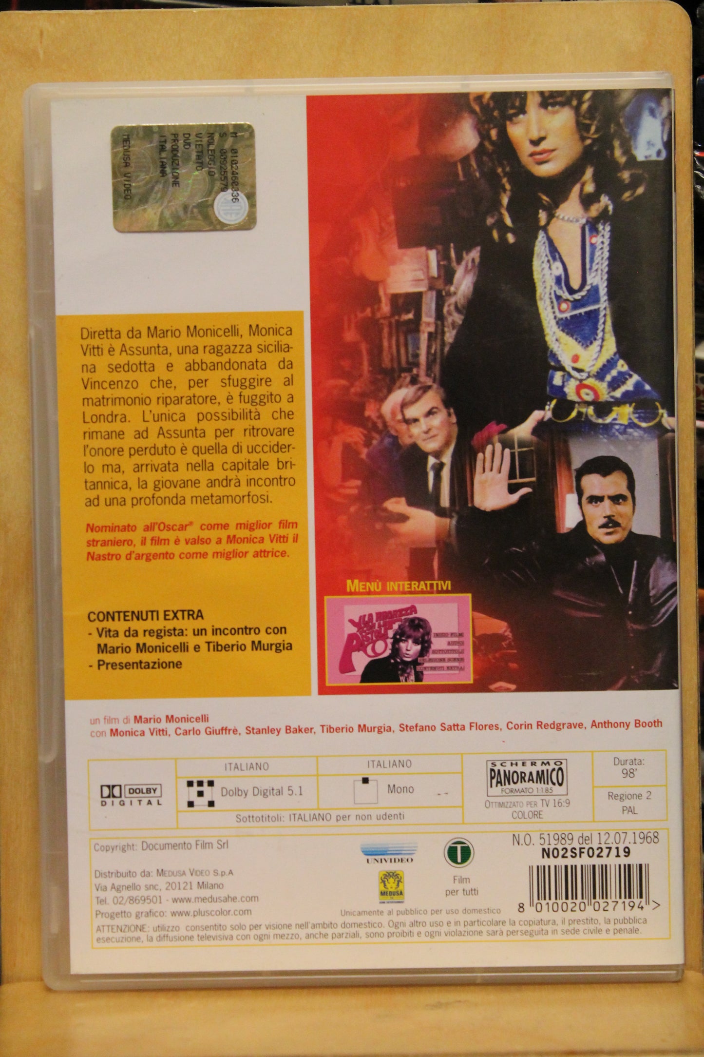 The Girl with a Pistol DVD