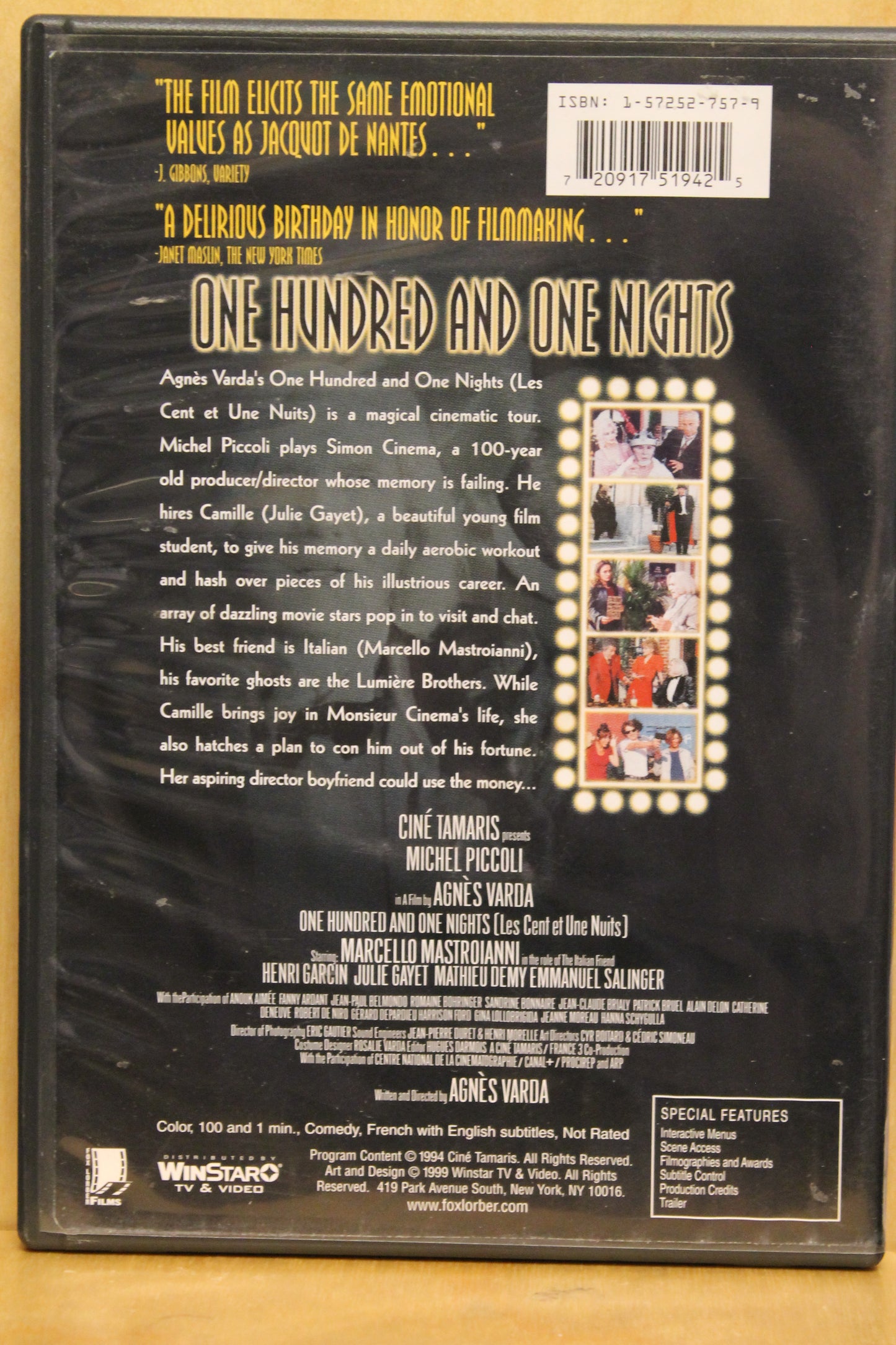 One Hundred and One Nights DVD