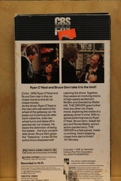 The Driver VHS