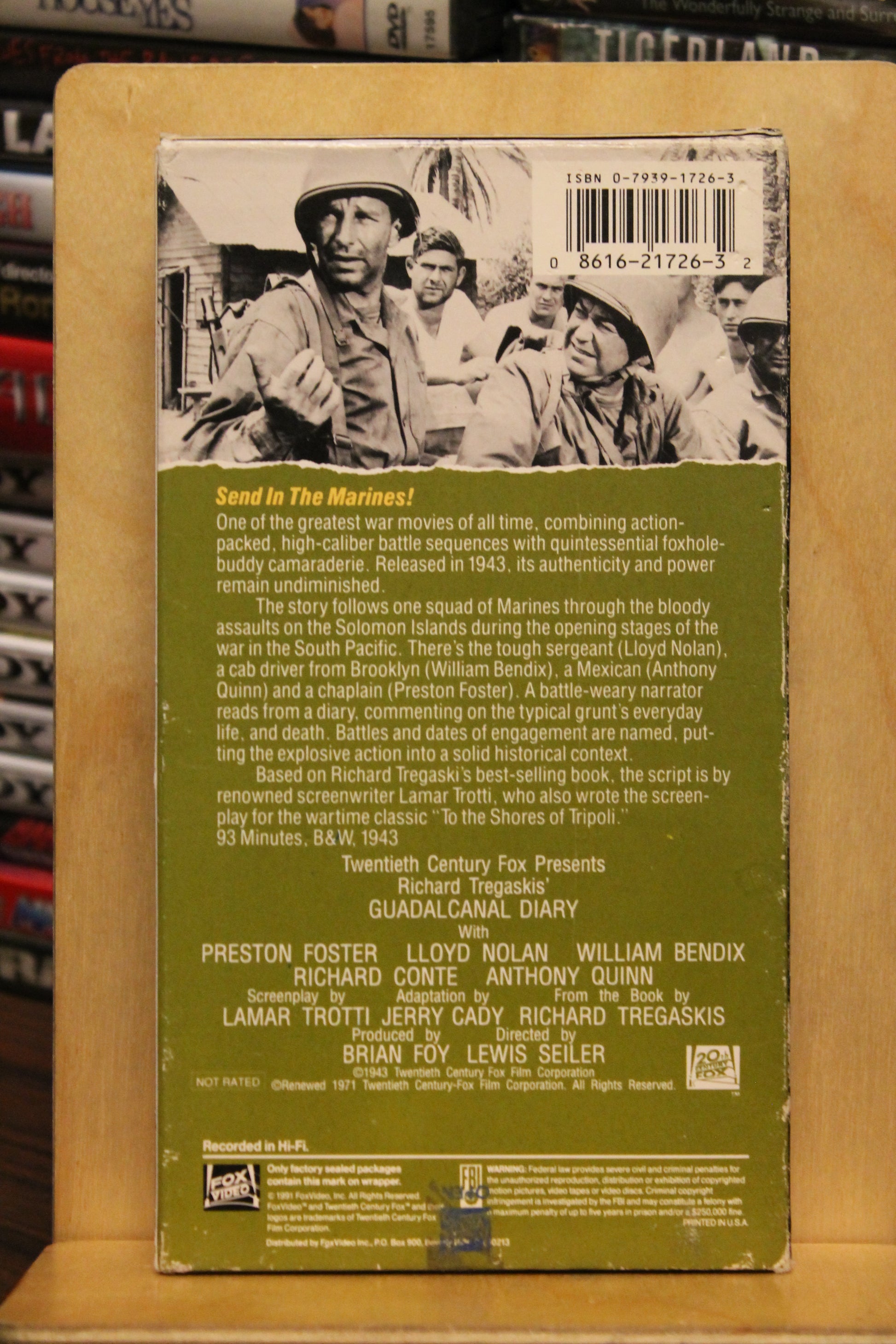 Guadalcanal Diary VHS