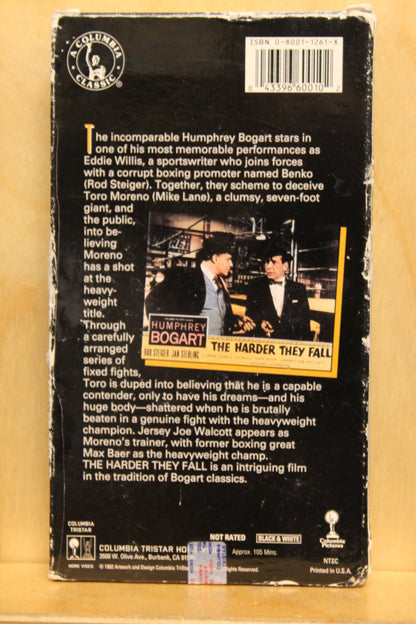 The Harder They Fall VHS