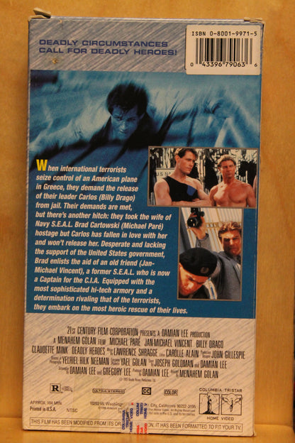 Deadly Heroes VHS