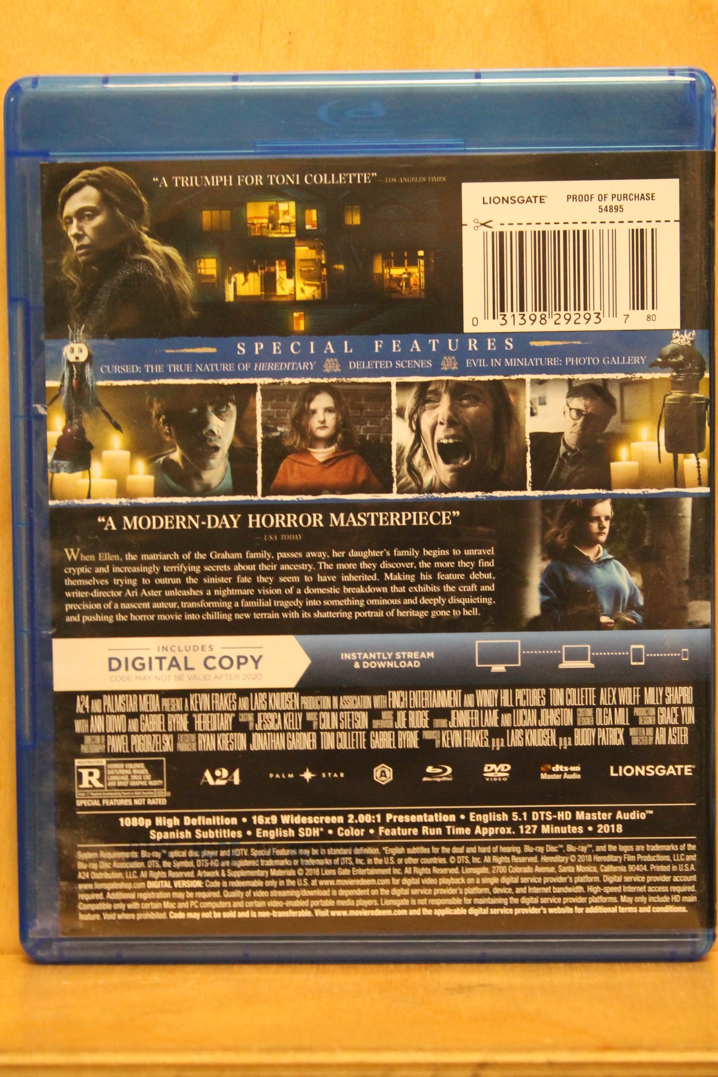 Hereditary Blu-ray