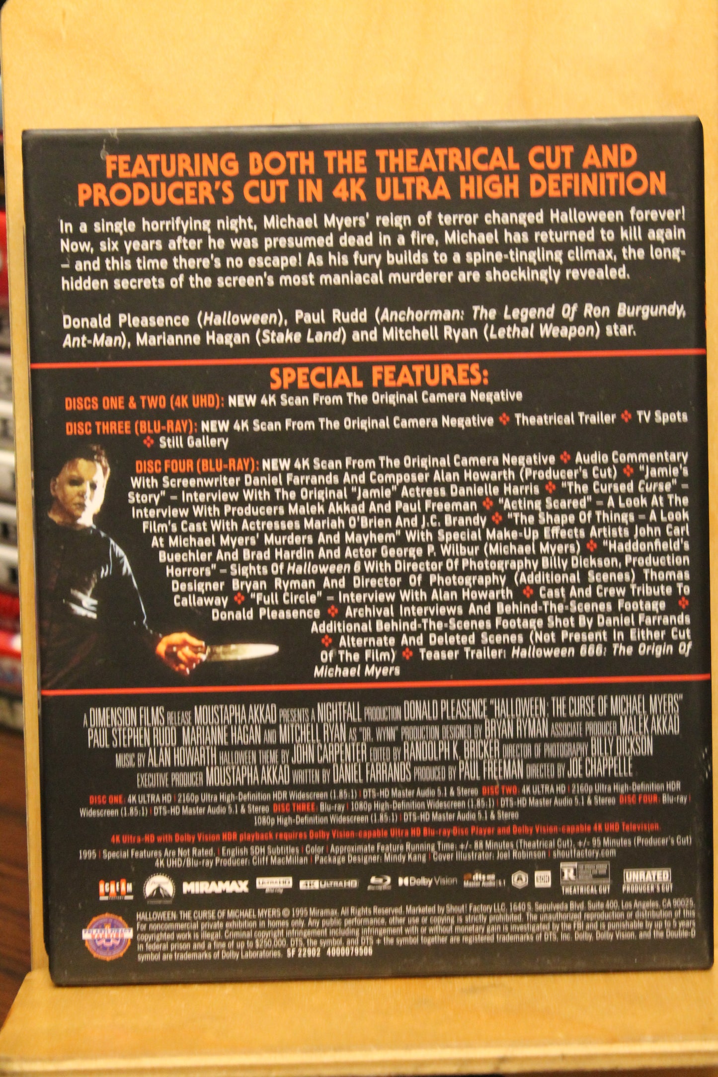 Halloween: The Curse of Michael Myers 4K UHD