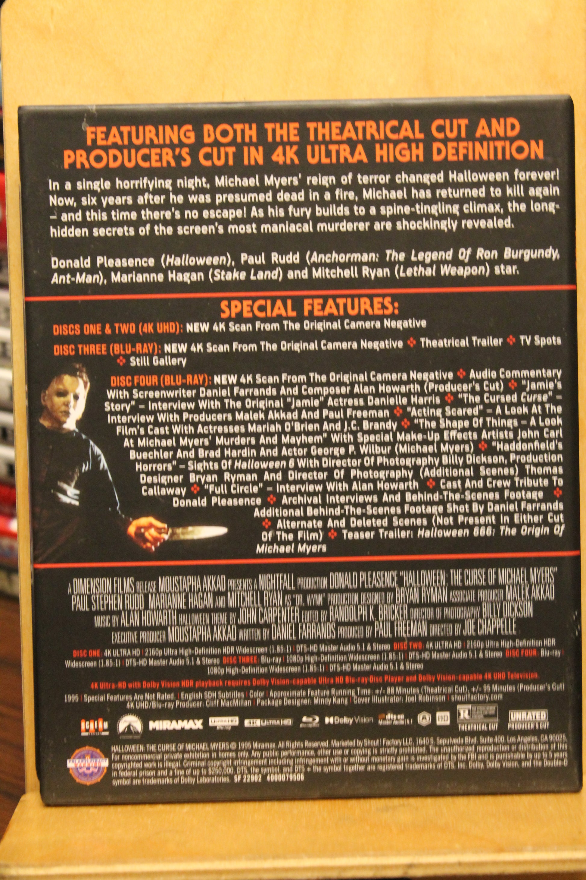 Halloween: The Curse of Michael Myers 4K UHD