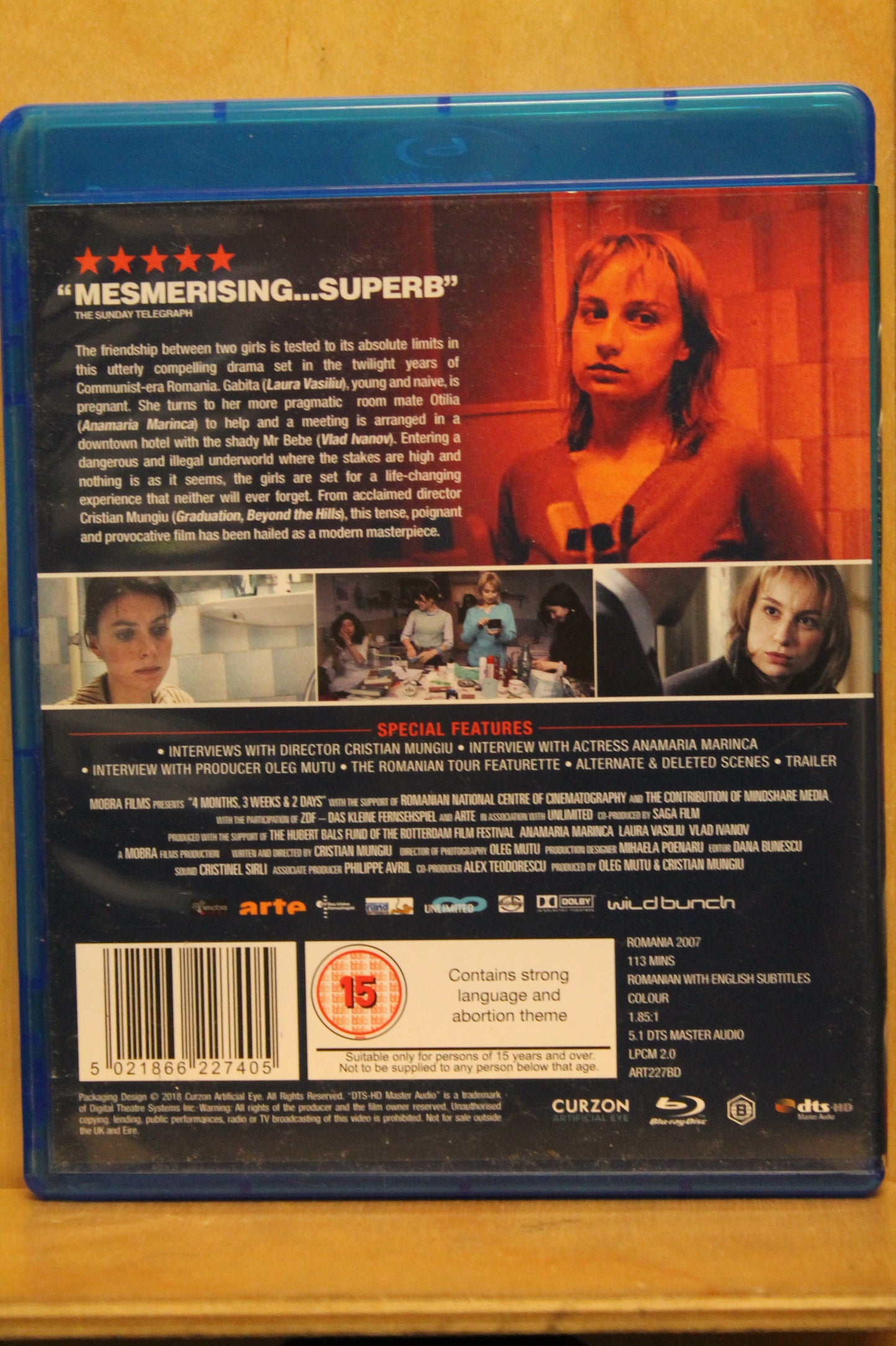 4 Months, 3 Weeks and 2 Days Blu-ray