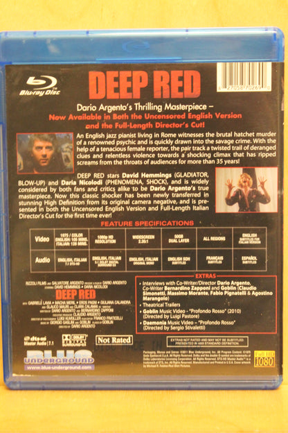 Deep Red Blu-ray