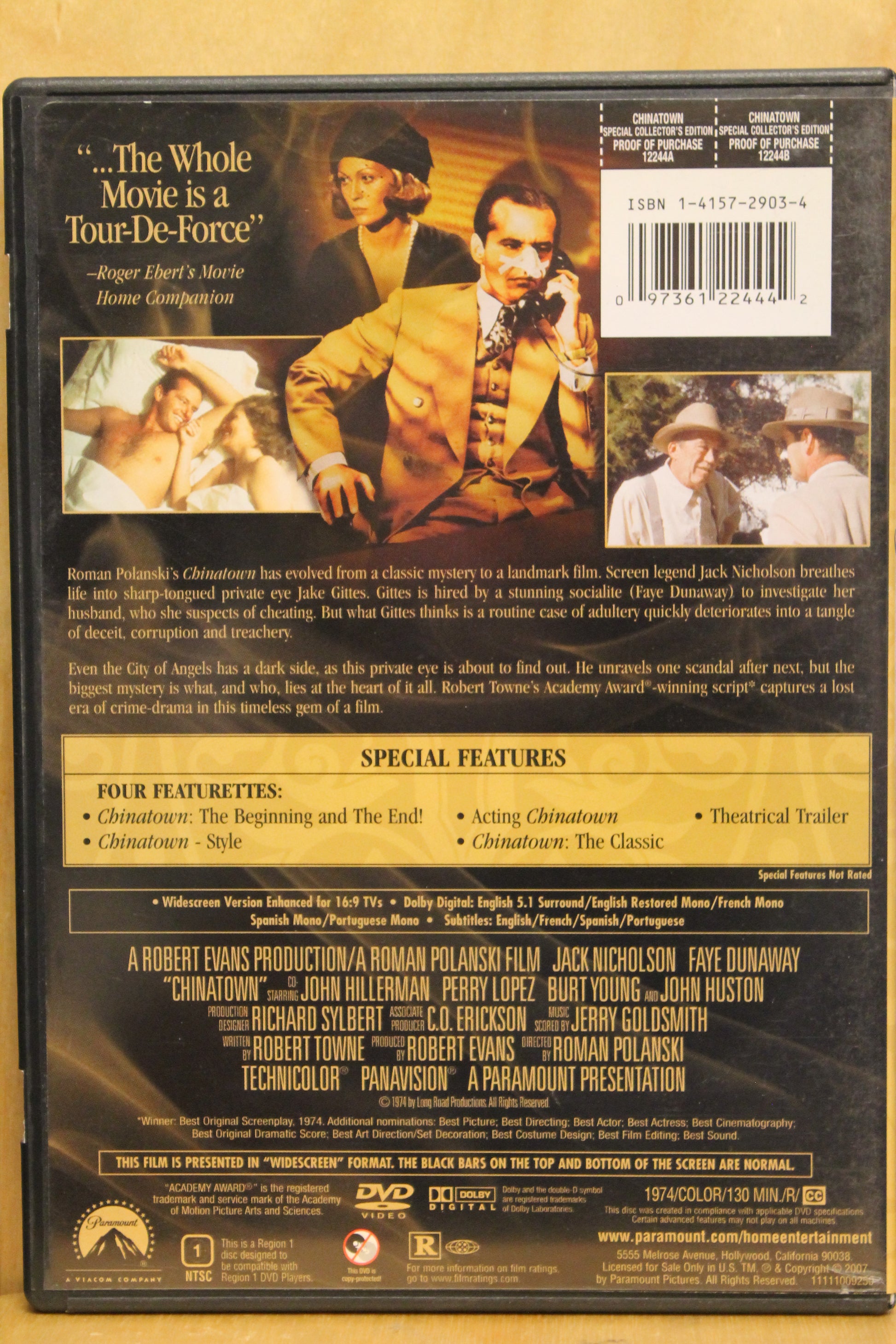 Chinatown DVD