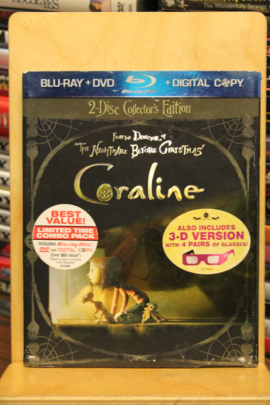 Coraline Blu-ray