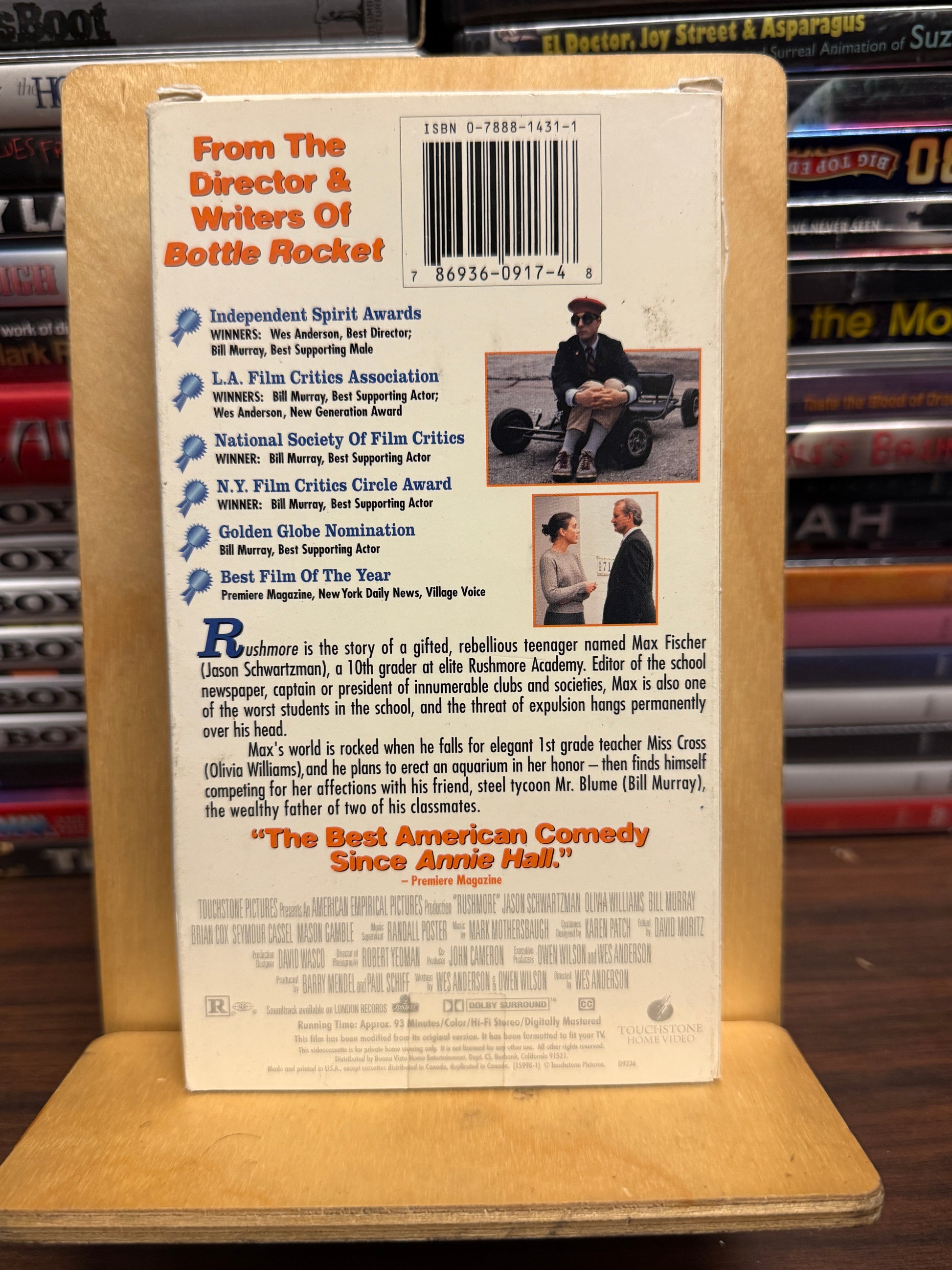 Rushmore VHS