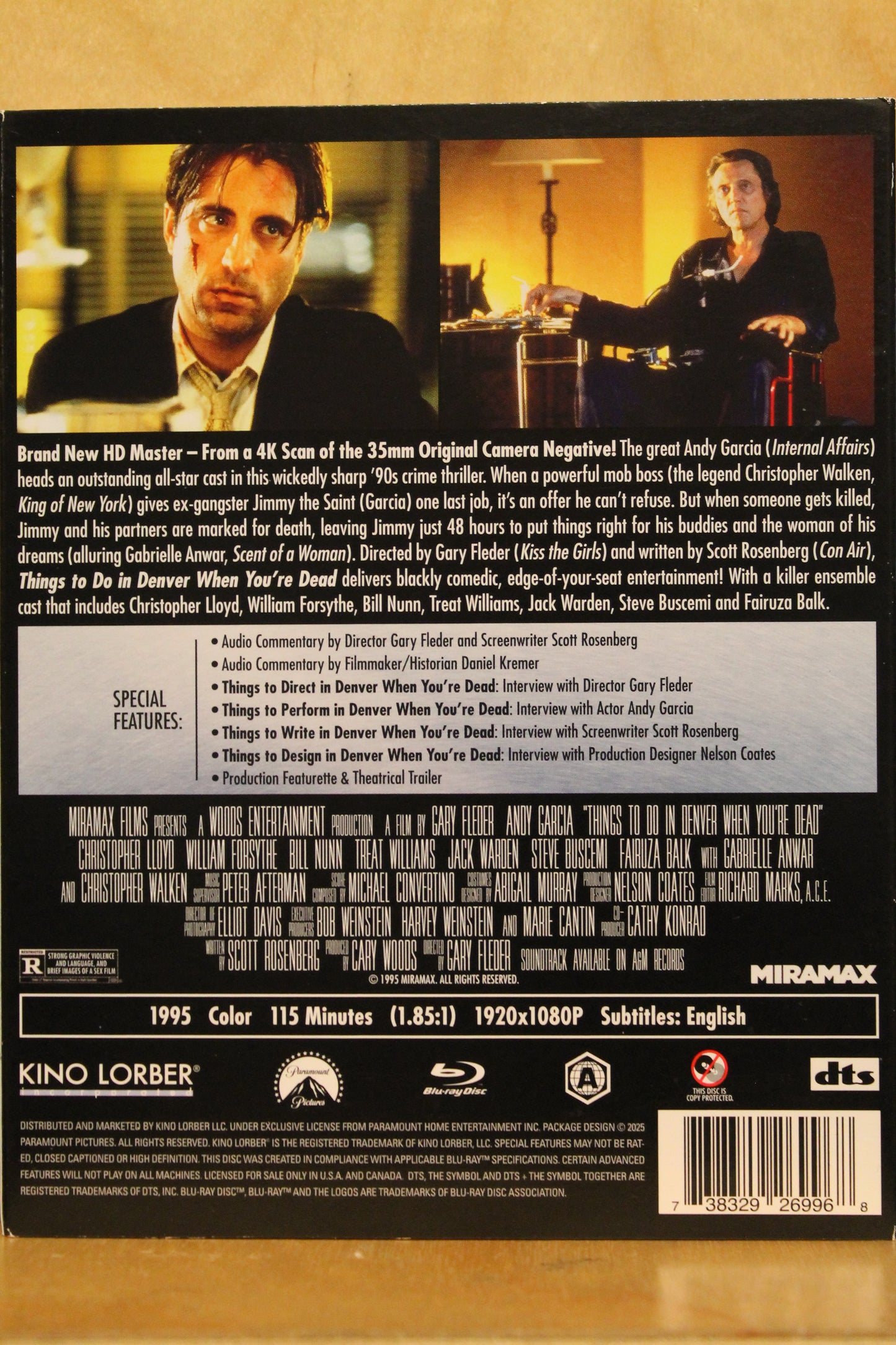 Things to Do in Denver When You're Dead Blu-ray