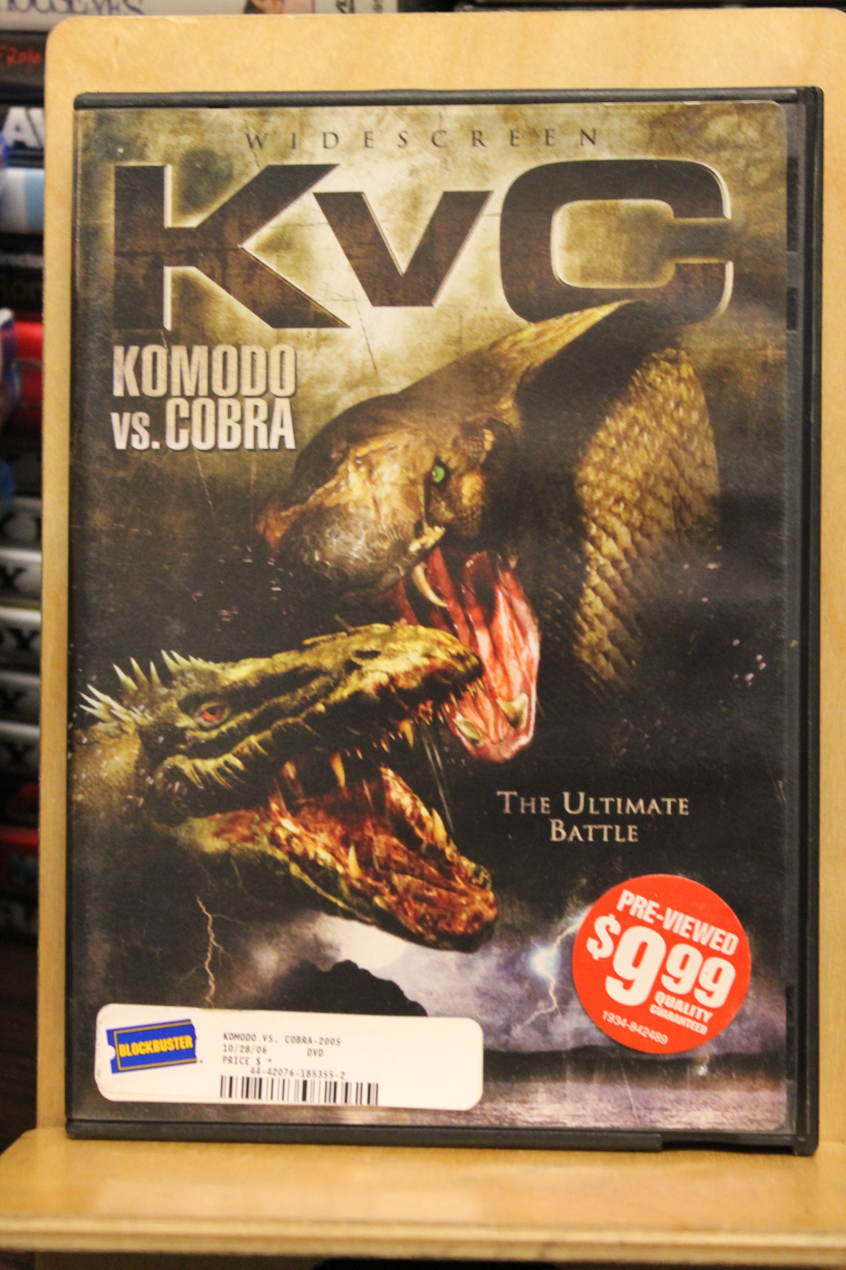 Komodo vs. Cobra DVD – The CineVault