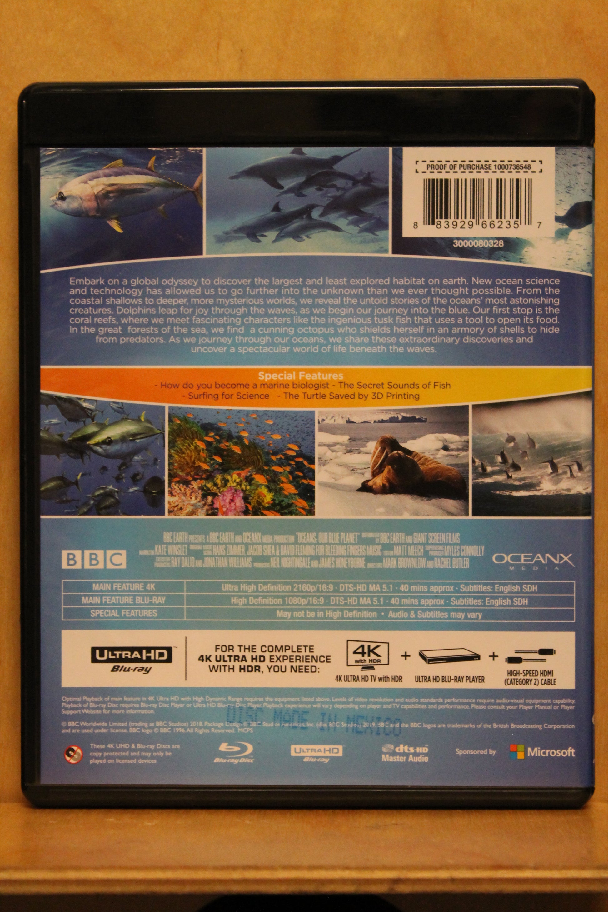 Oceans: Our Blue Planet 4K UHD