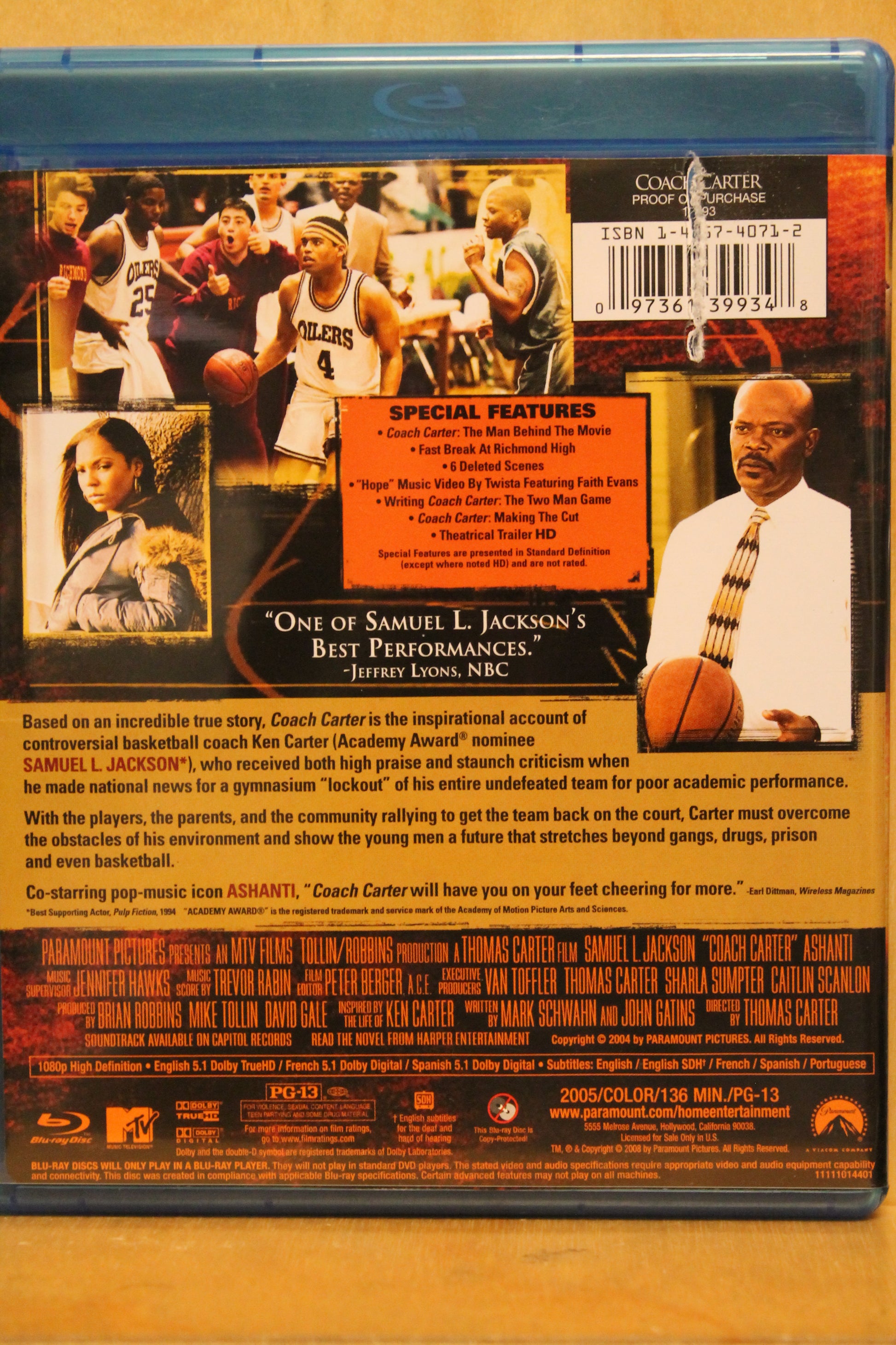 Coach Carter Blu-ray