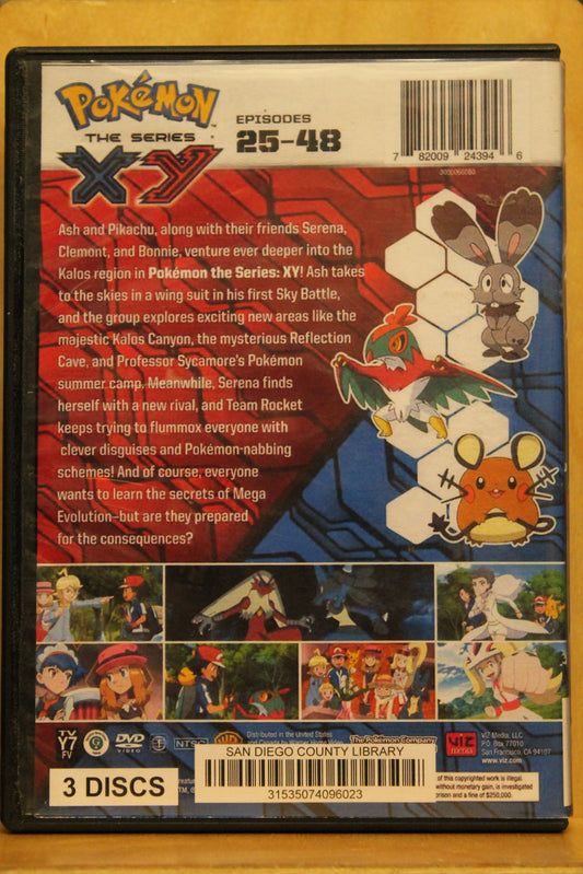 Pokémon The Series: XY DVD