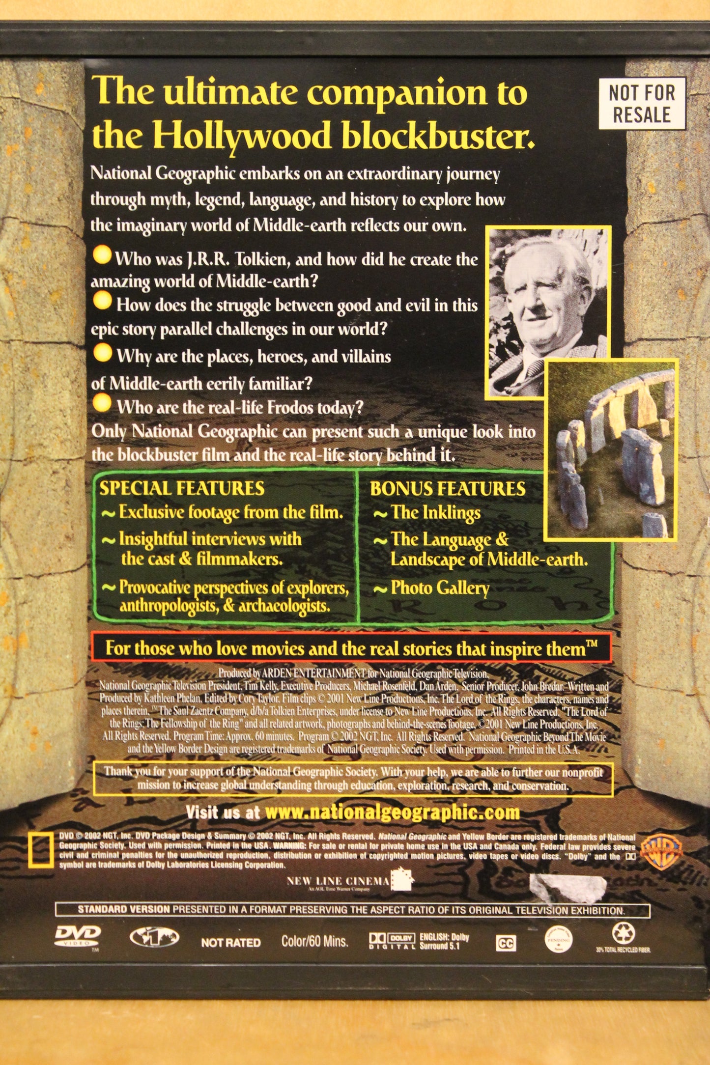Beyond the Movie: The Fellowship of the Ring DVD