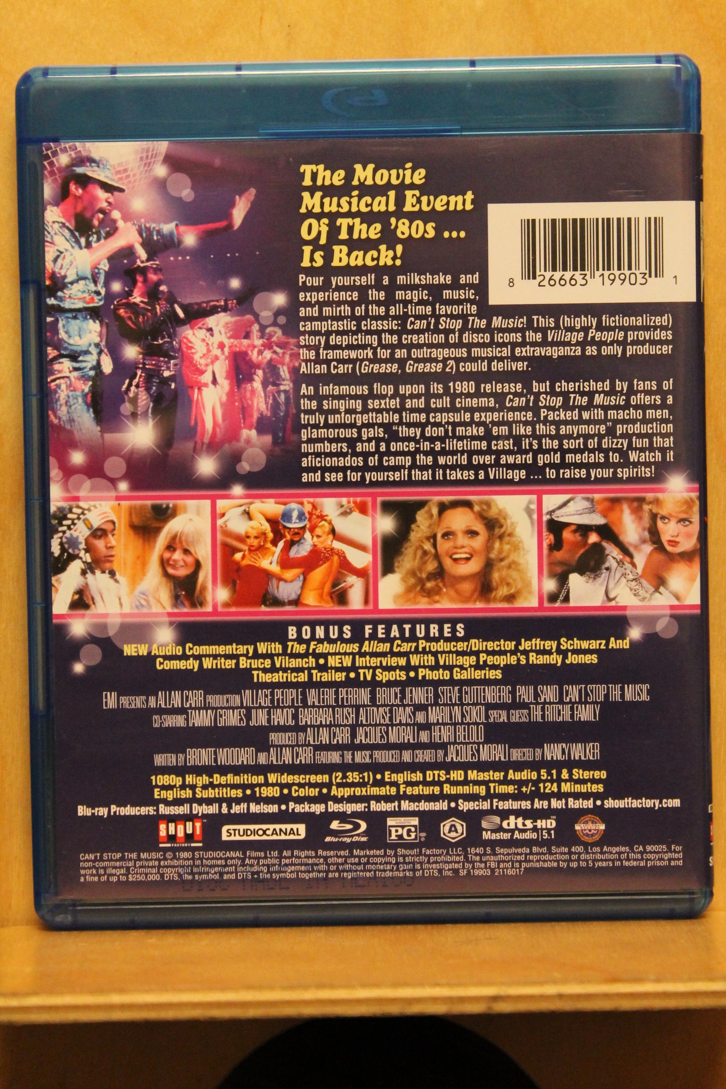 Can't Stop the Music Blu-ray