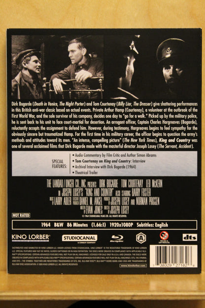 King and Country Blu-ray