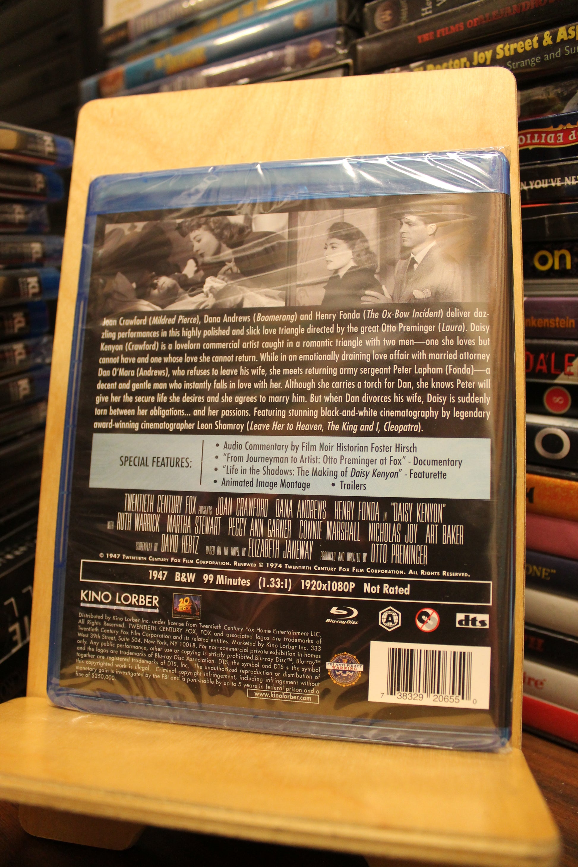 Daisy Kenyon Blu-ray