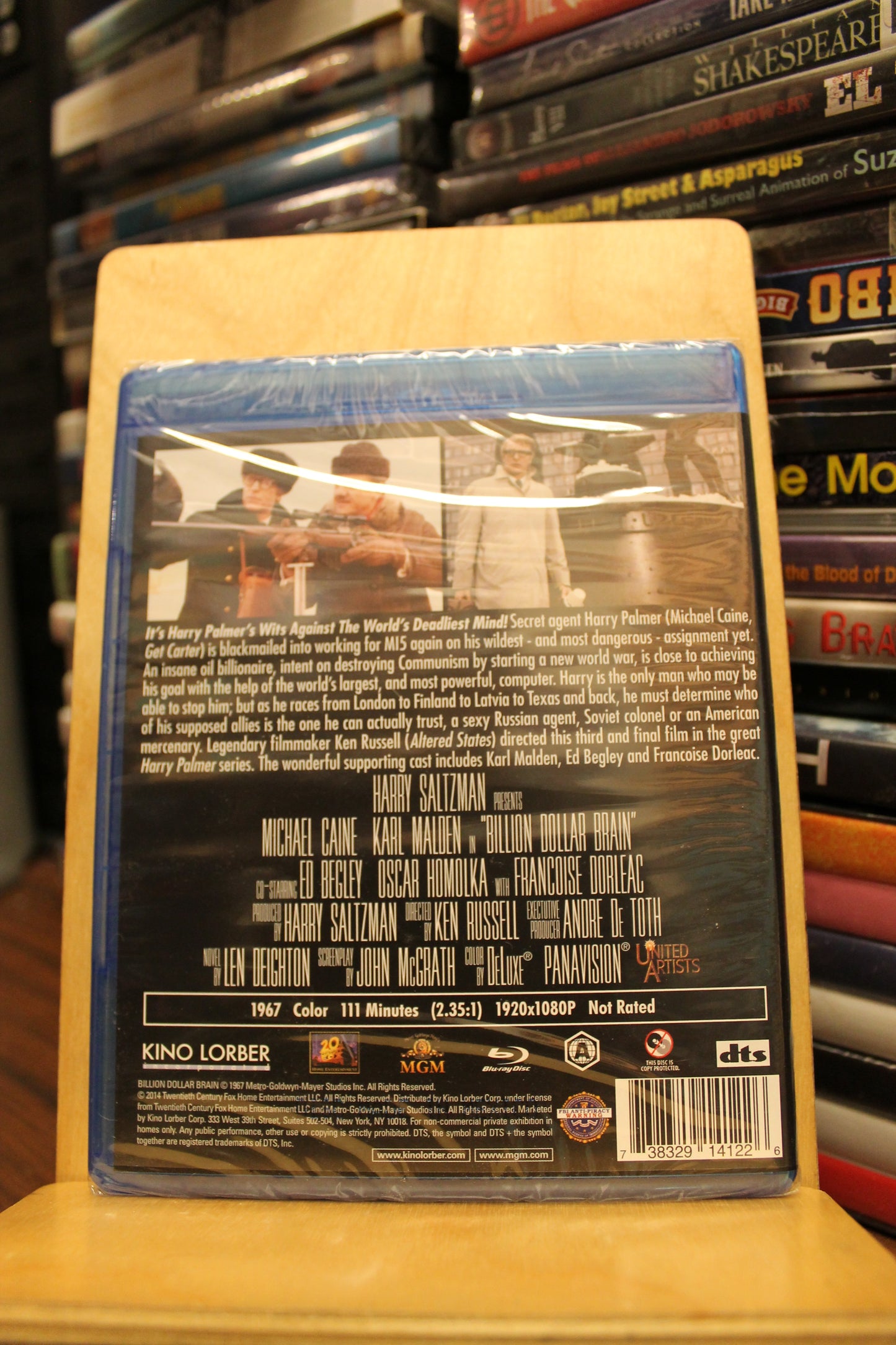 Billion Dollar Brain Blu-ray