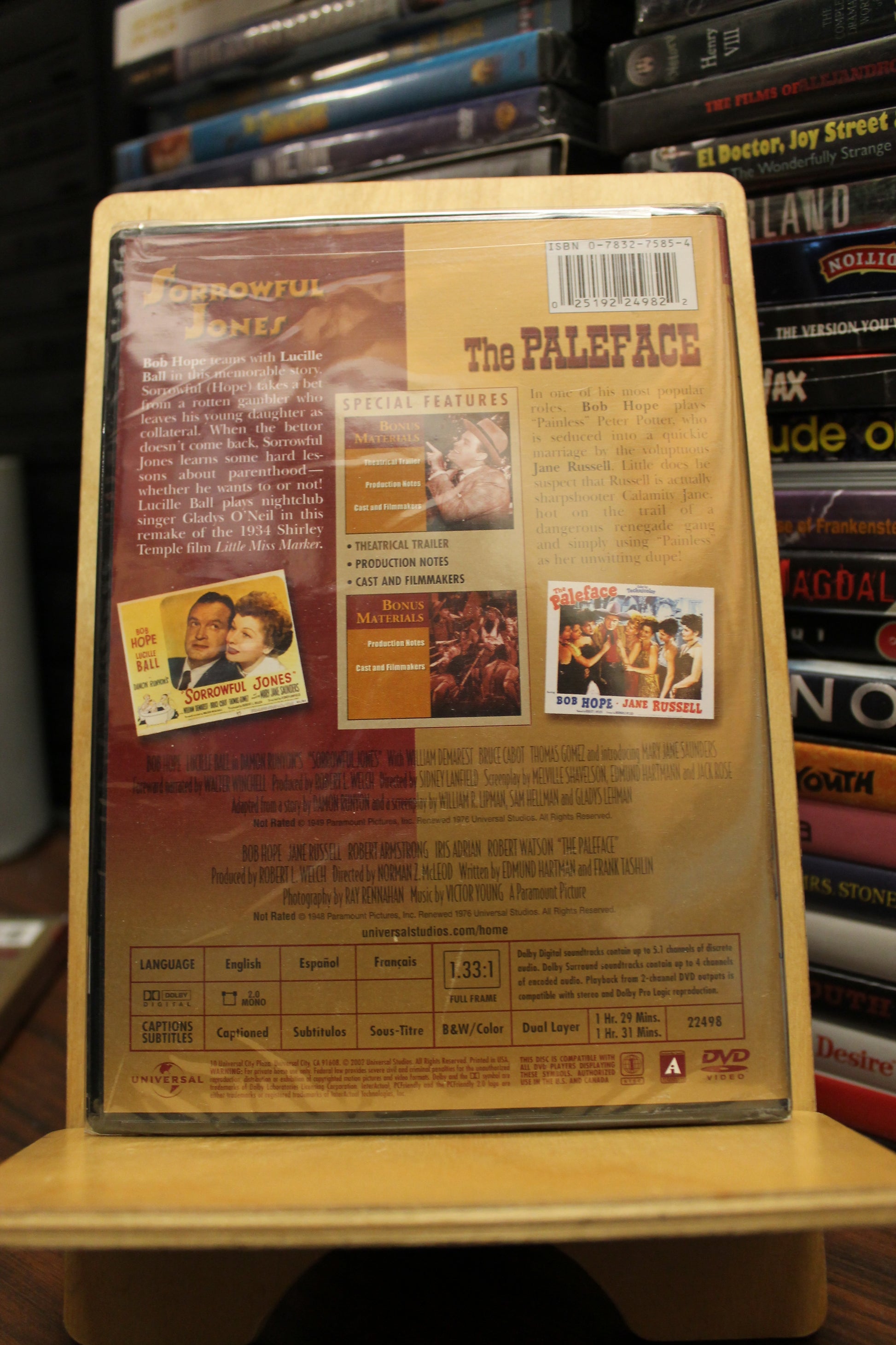 Bob Hope: Double Feature DVD