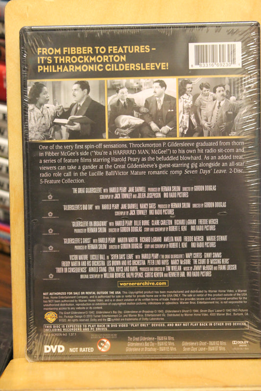 The Great Gildersleeve Movie Collection DVD