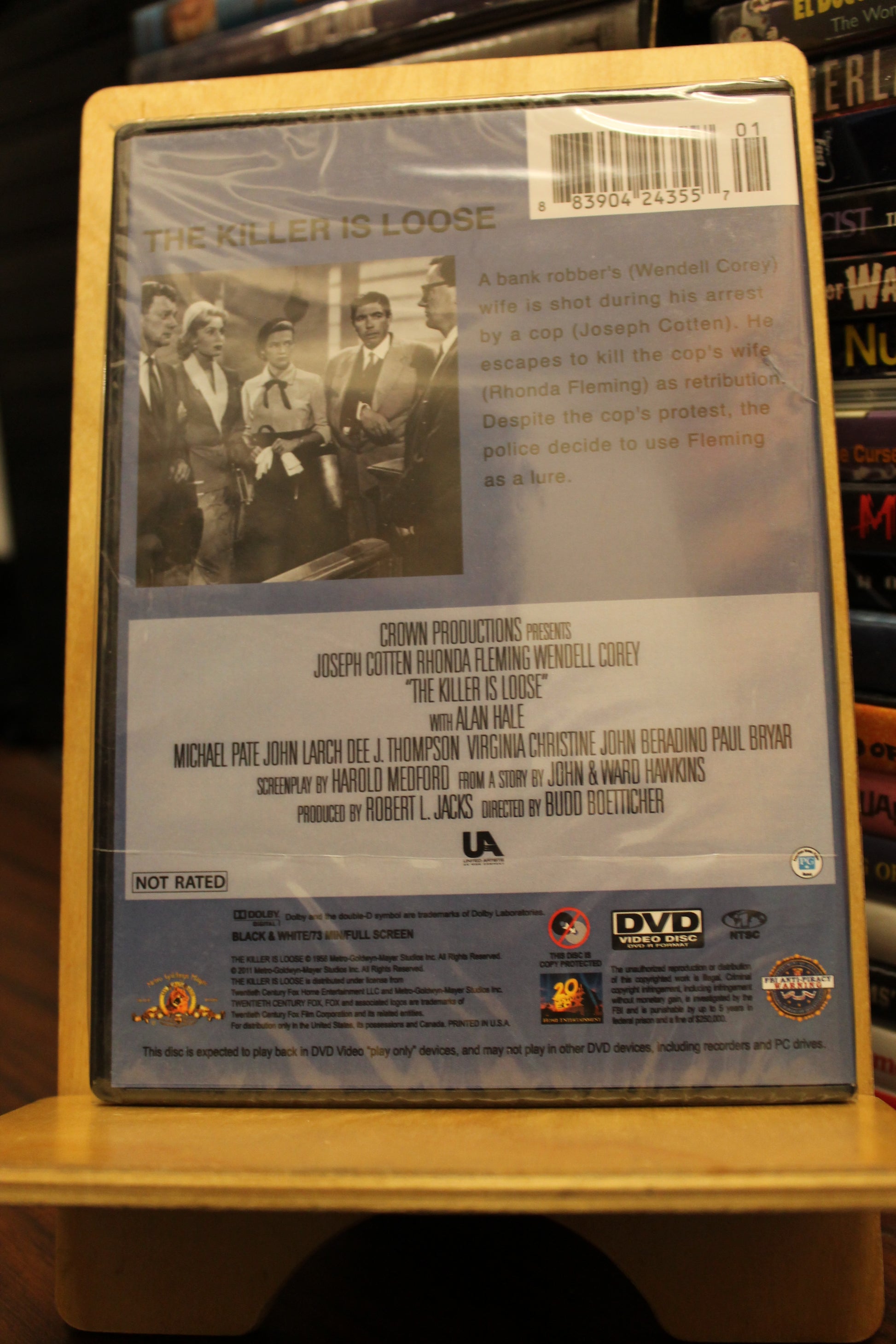 The Killer Is Loose DVD