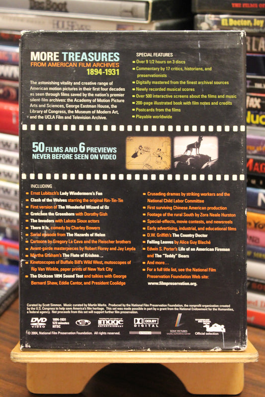 More Treasures from American Film Archives 1894-1931 DVD