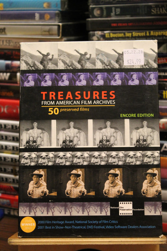 Treasures from American Film Archives DVD