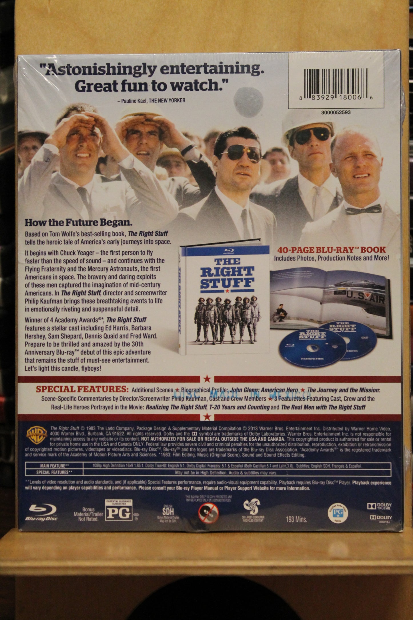 The Right Stuff Blu-ray