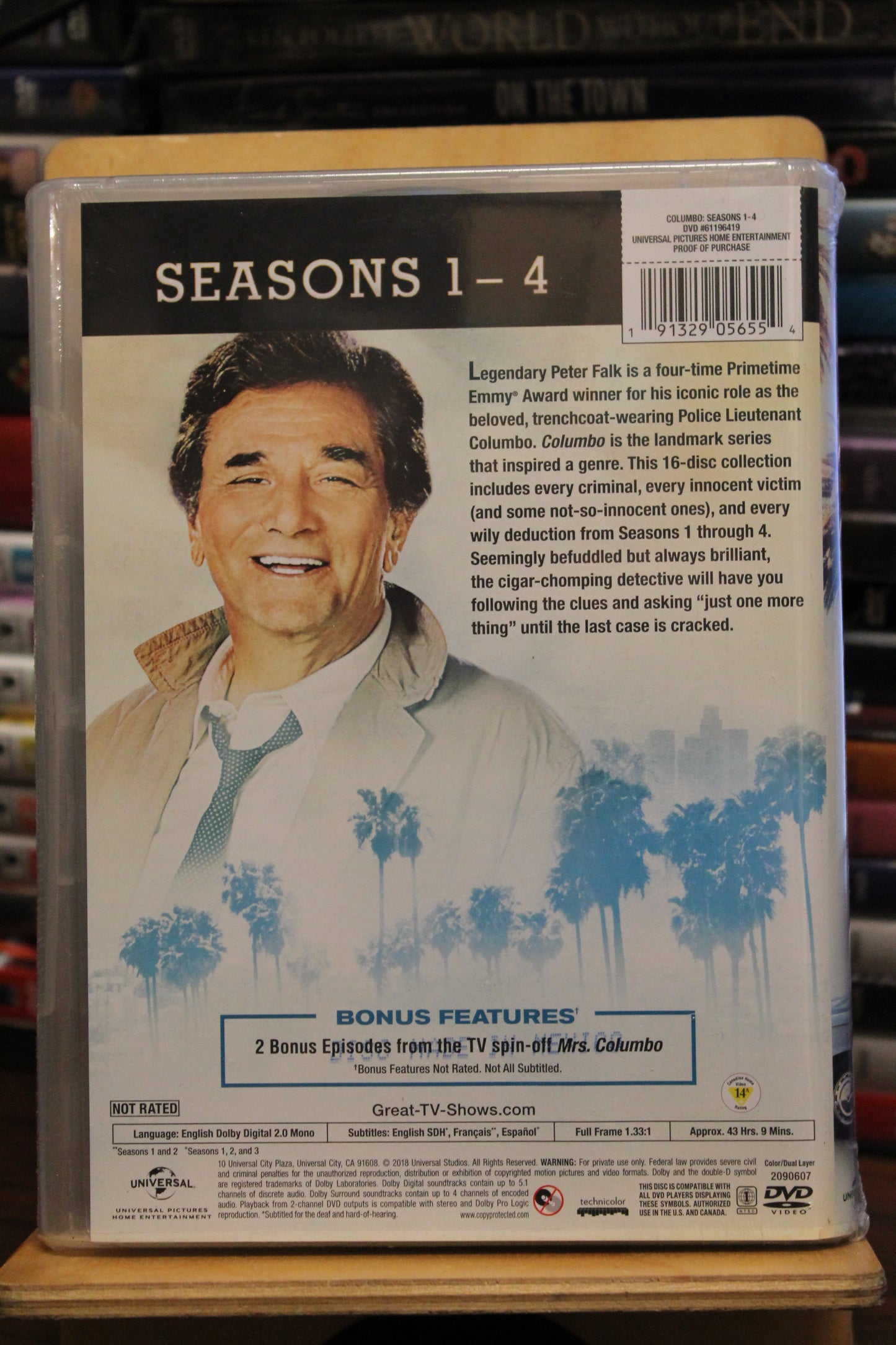 Columbo: Seasons 1-4 DVD