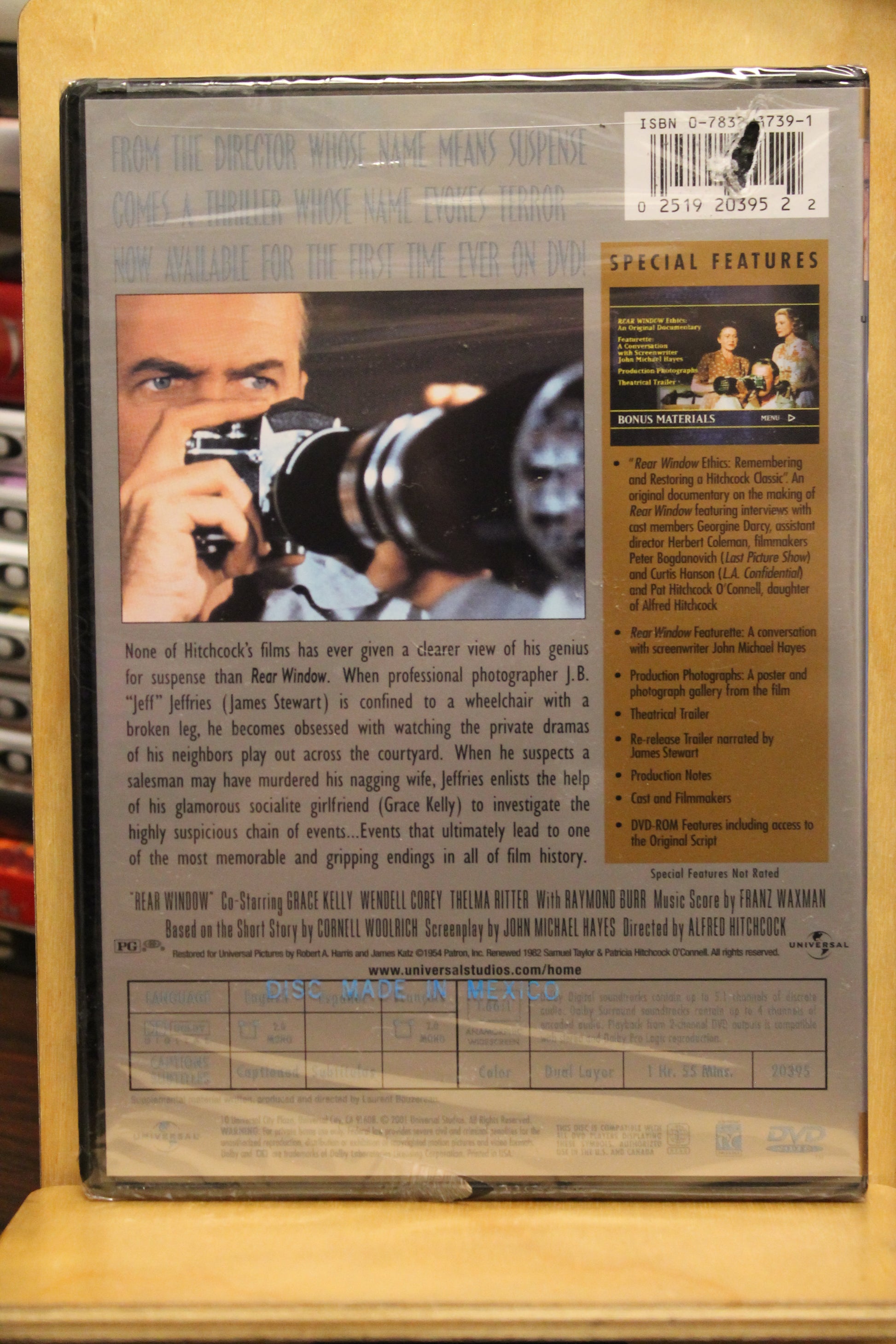 Rear Window DVD