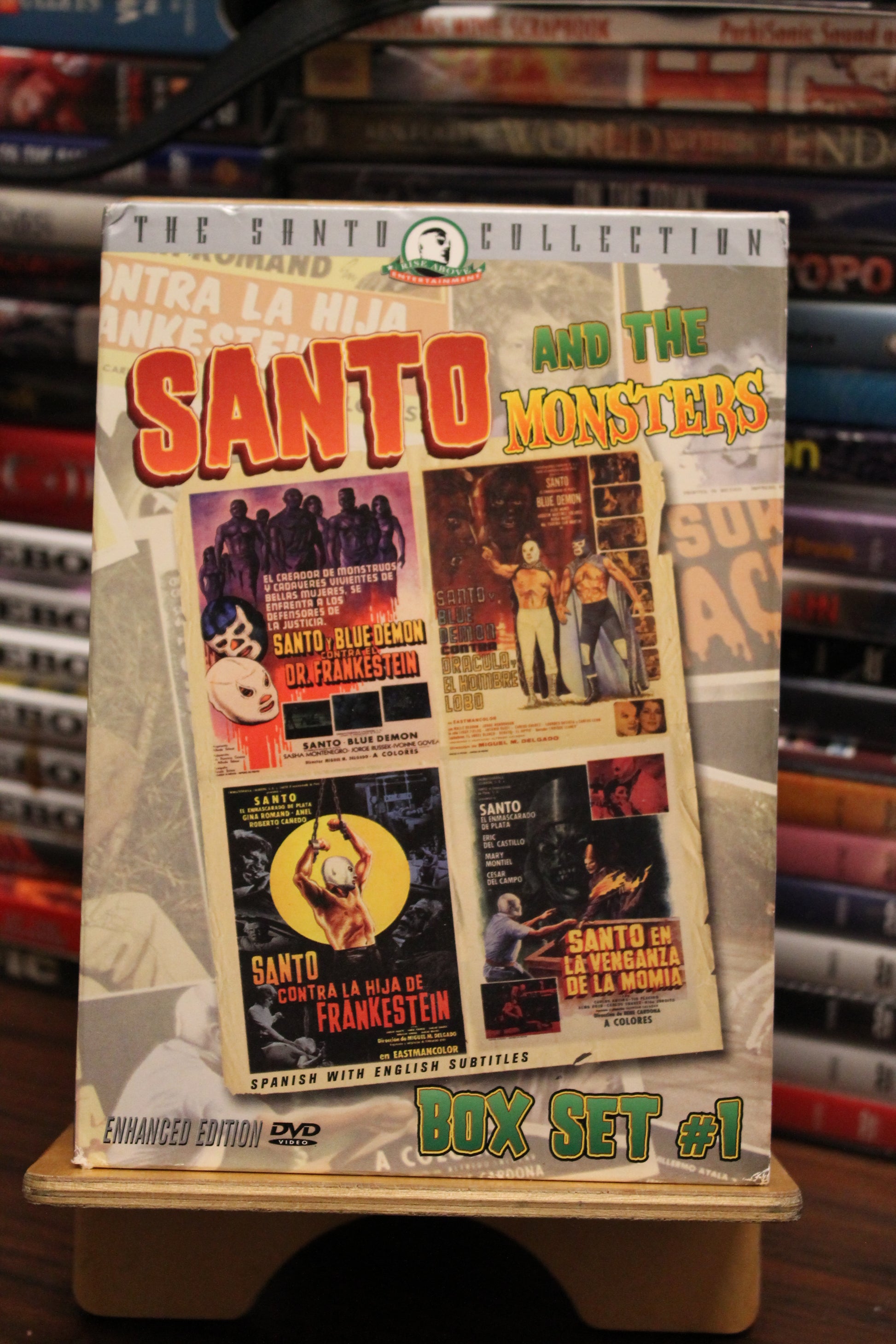 Santo and the Monsters DVD