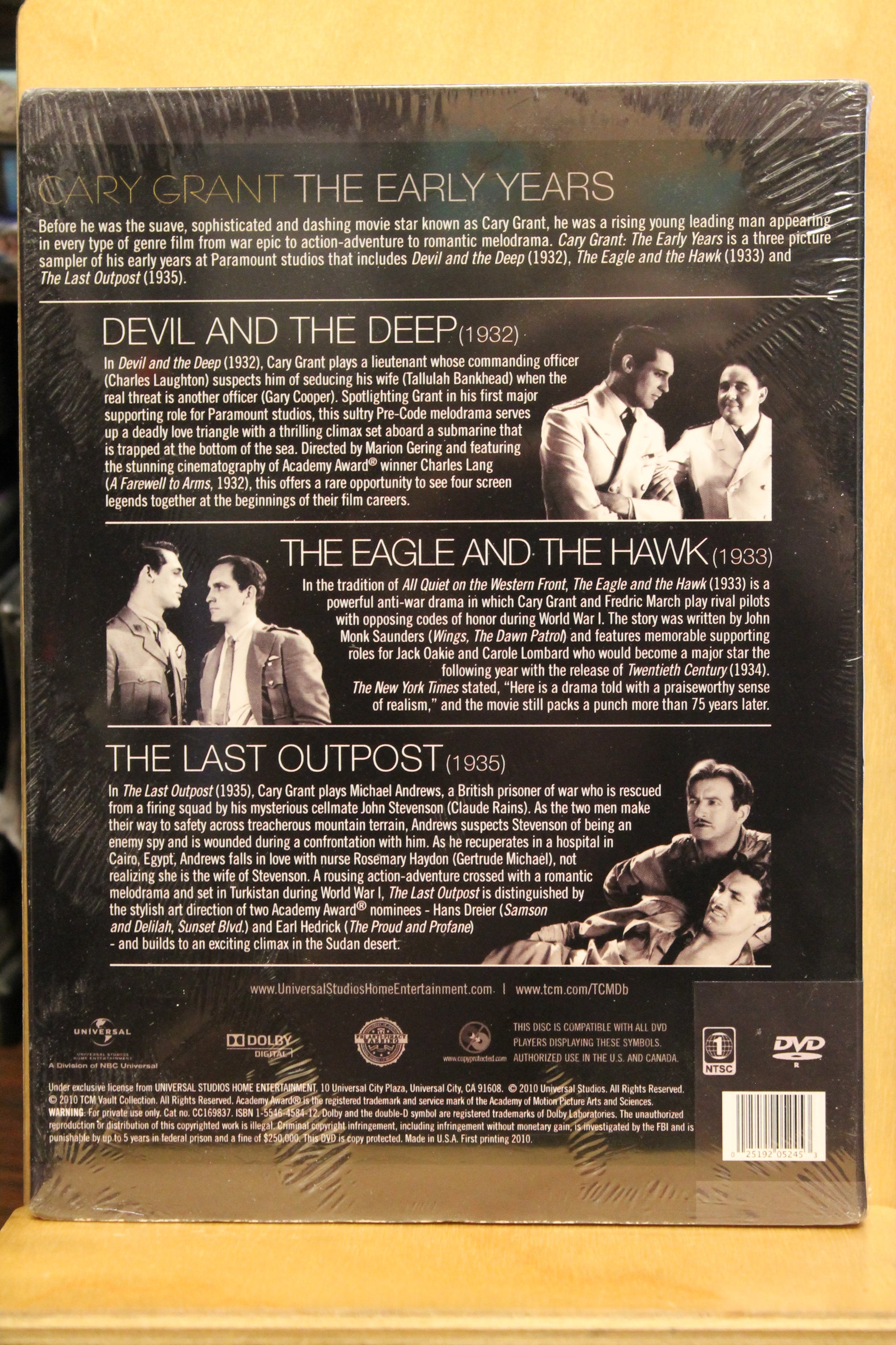 Cary Grant: The Early Years DVD