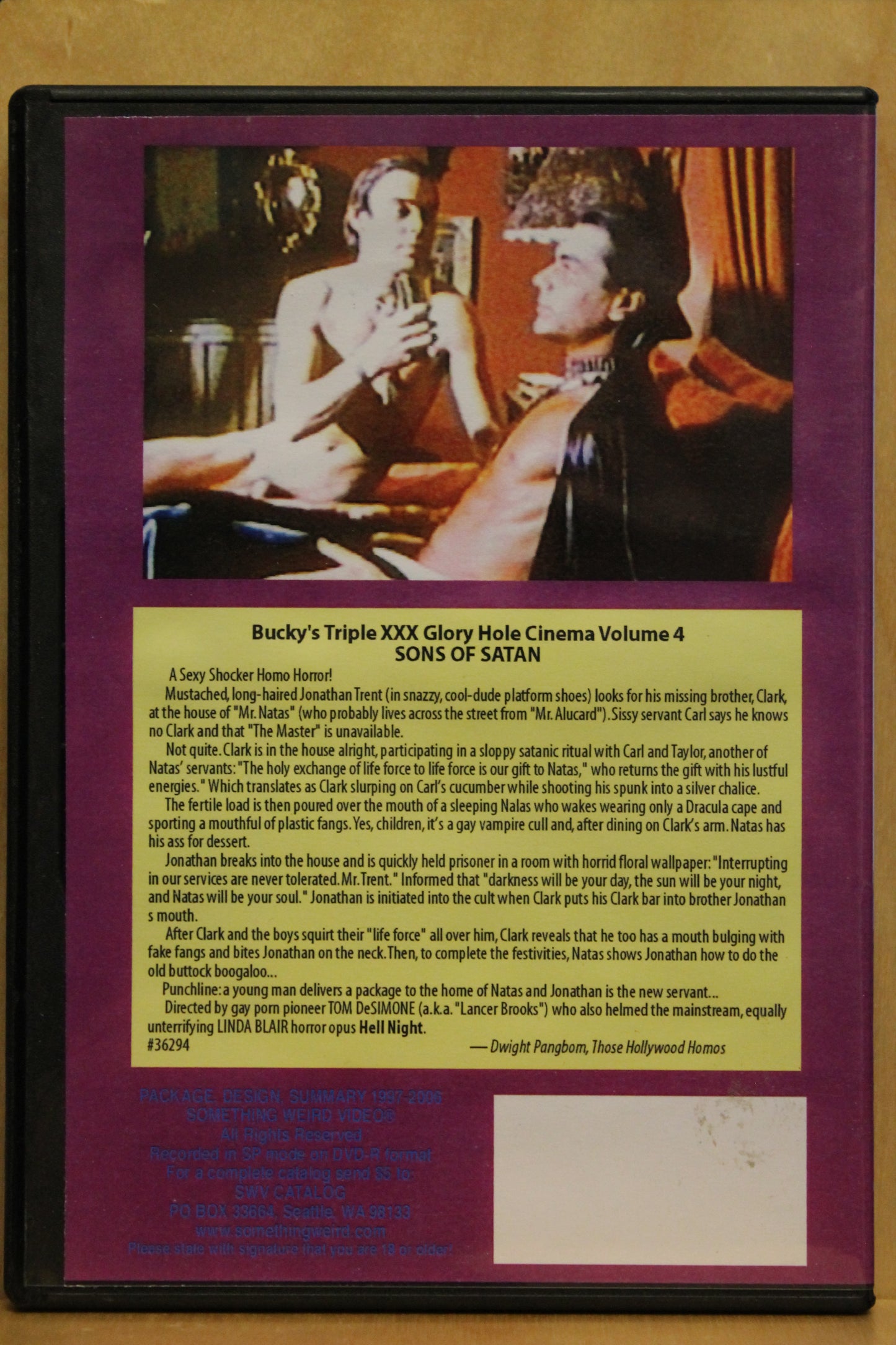 Sons of Satan DVD