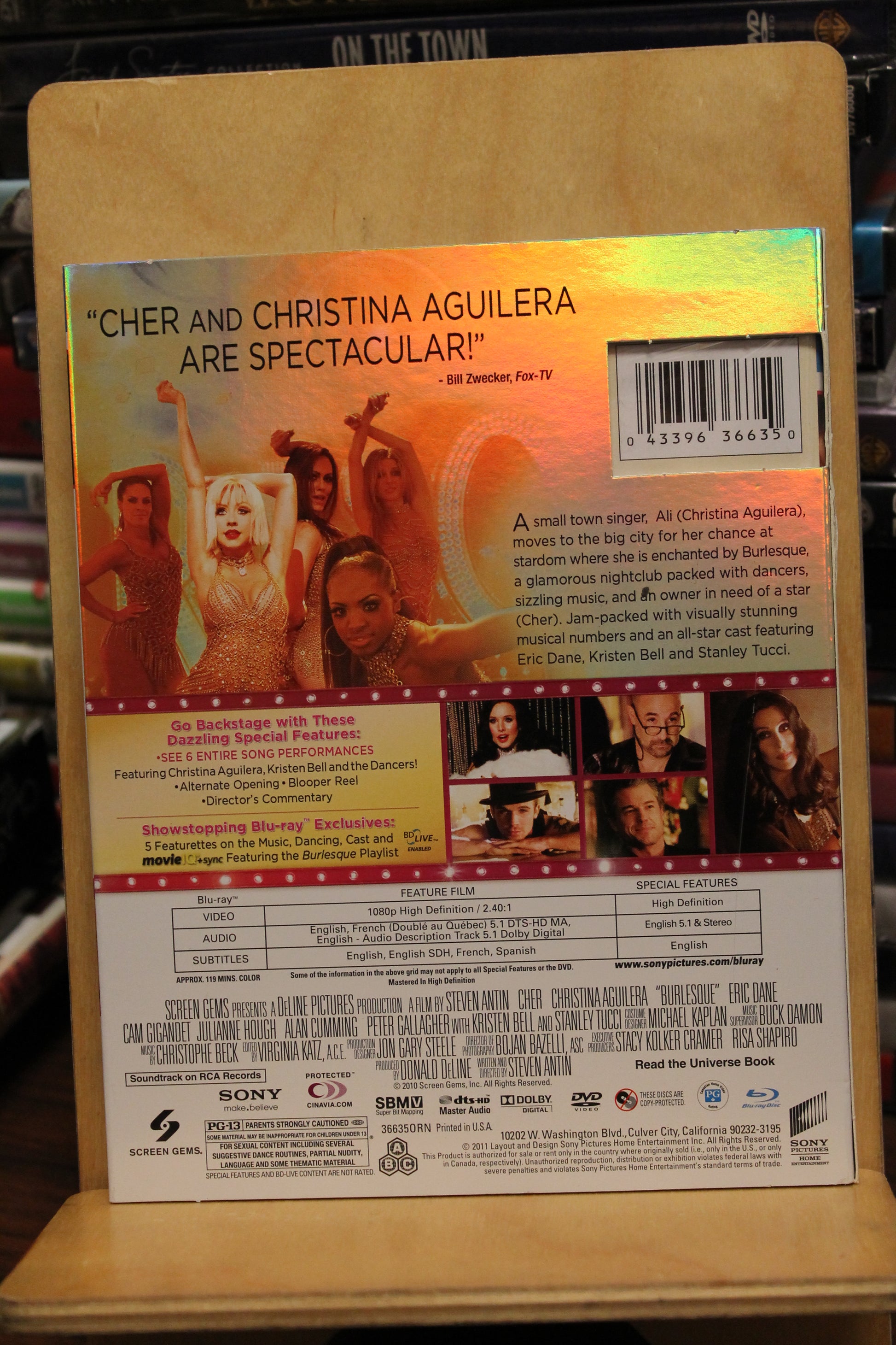 Burlesque Blu-ray