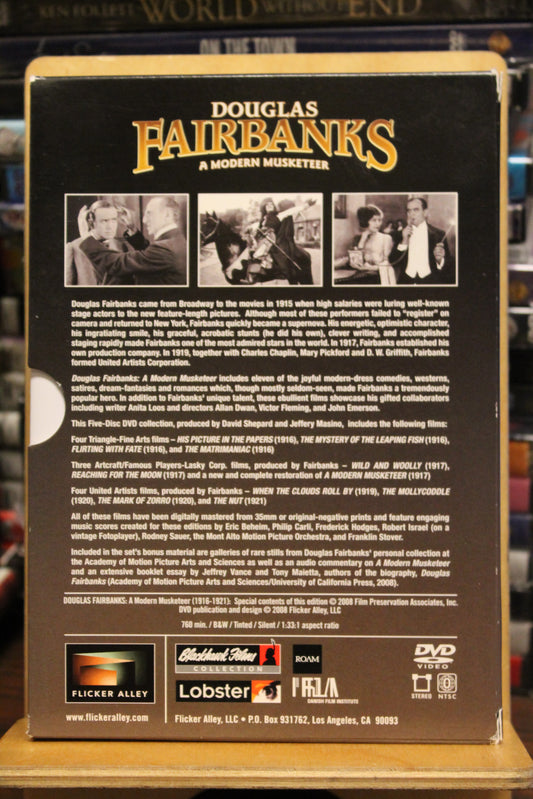 Douglas Fairbanks: A Modern Musketeer DVD