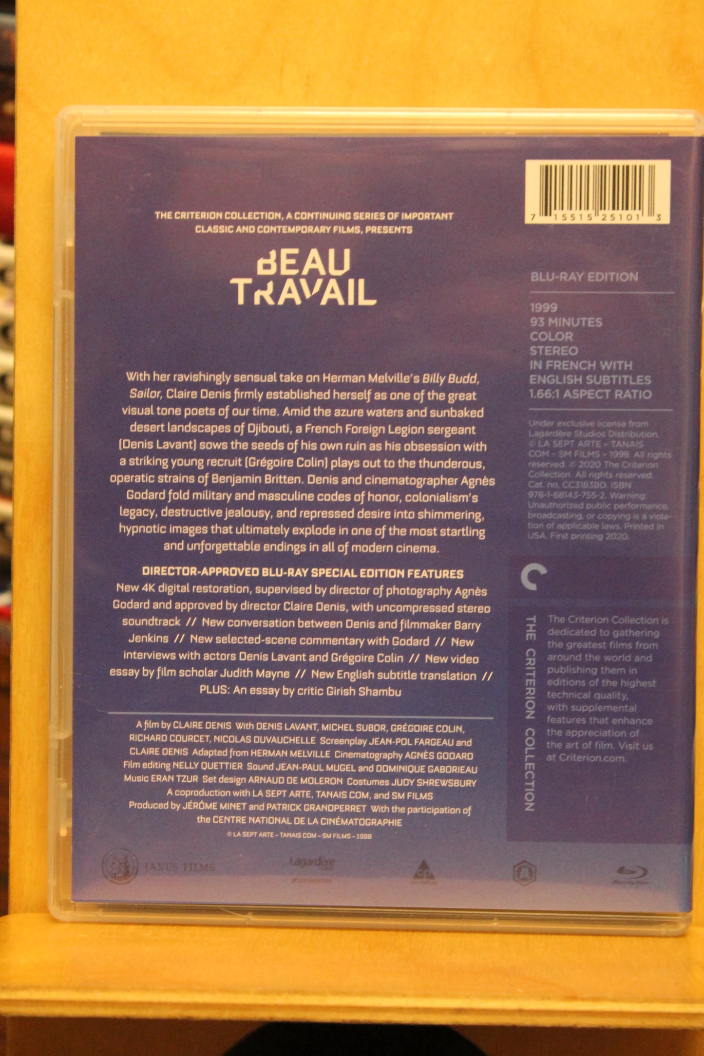 Beau Travail Blu-ray