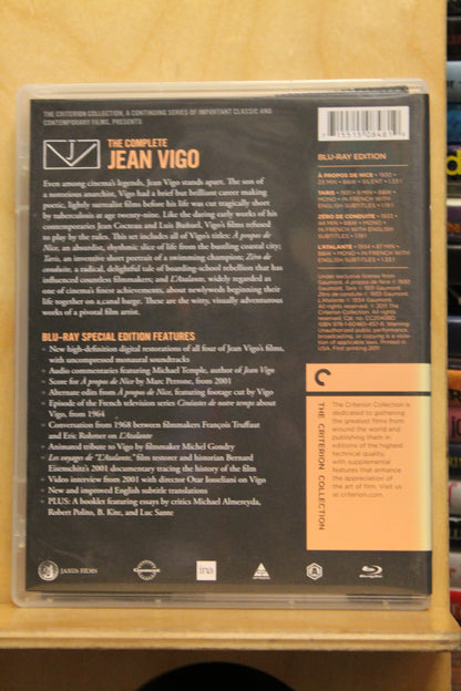 The Complete Jean Vigo Blu-ray