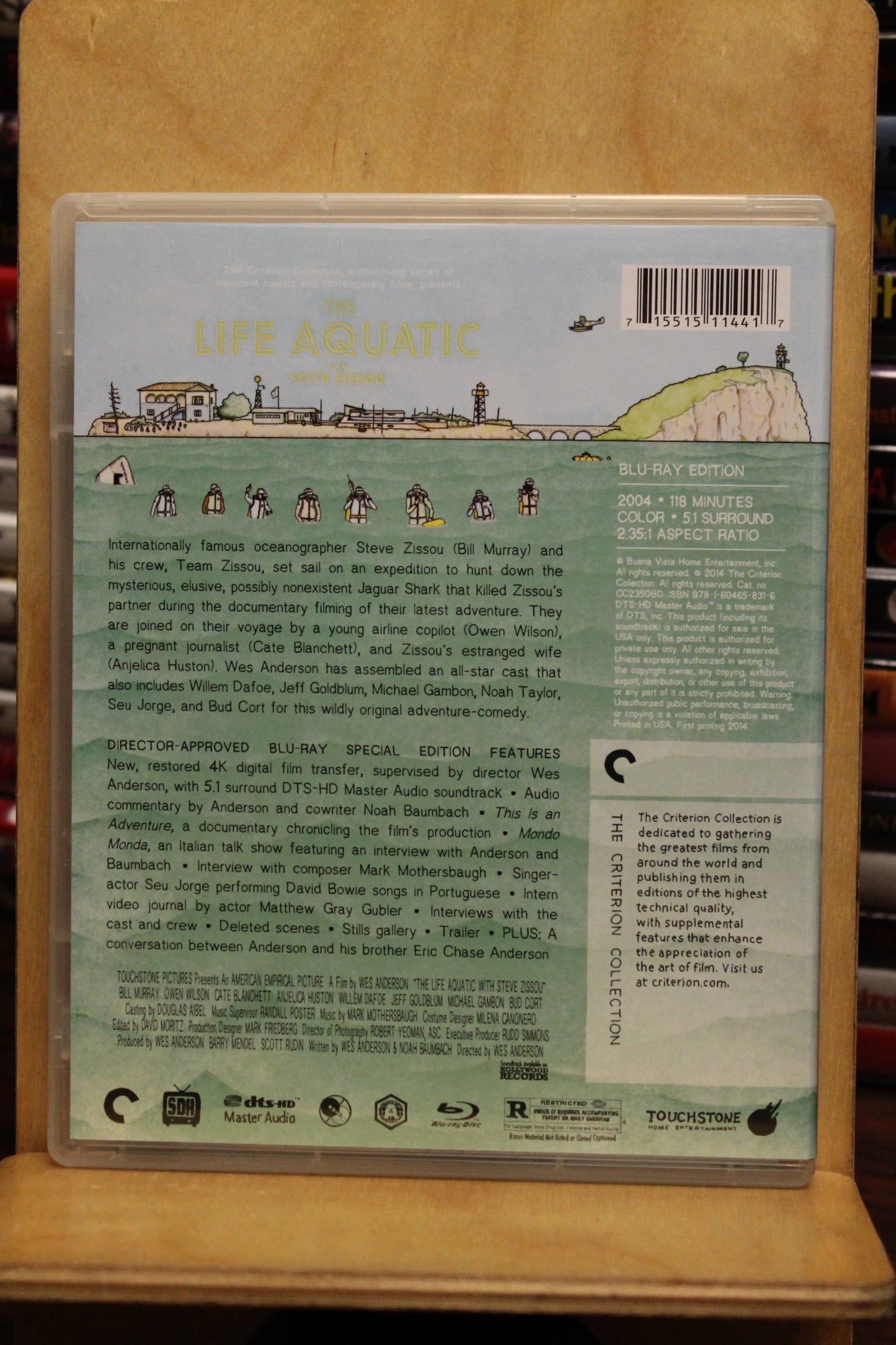 The Life Aquatic with Steve Zissou Blu-ray