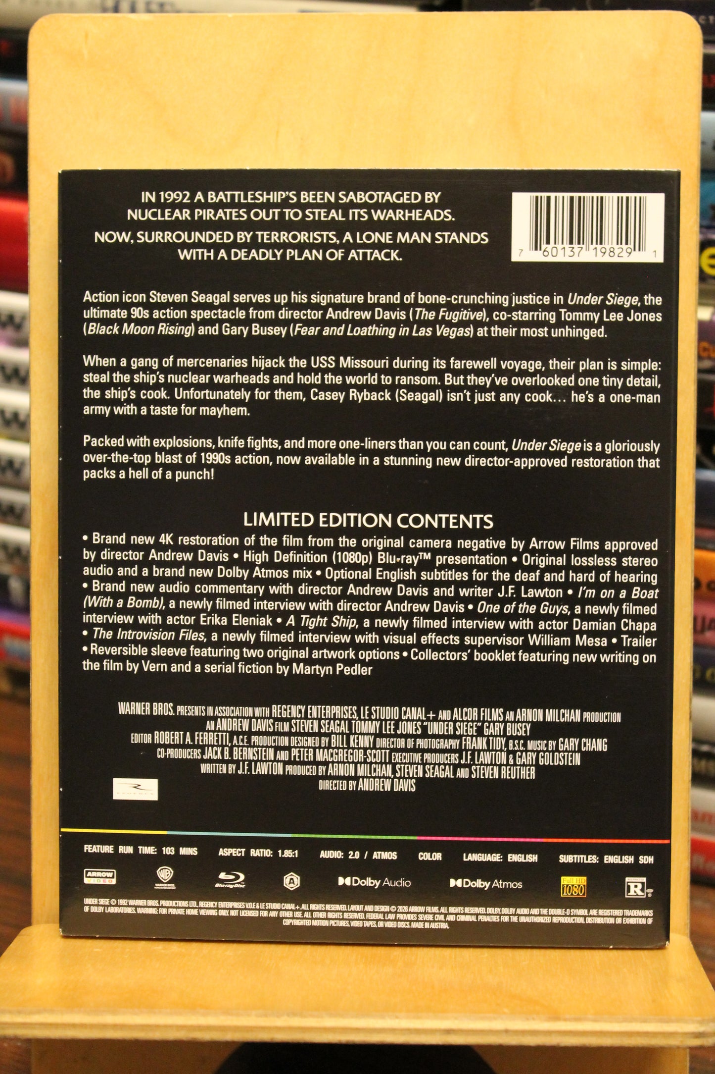 Under Siege Blu-ray